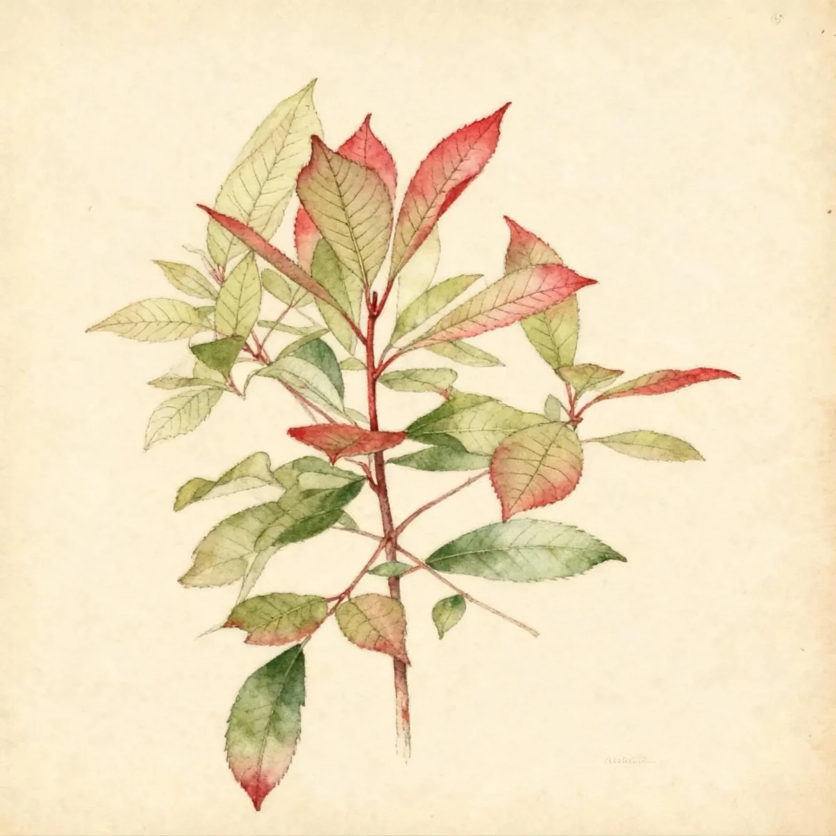 Fraser photinia (Photinia × fraseri 'Red Robin')