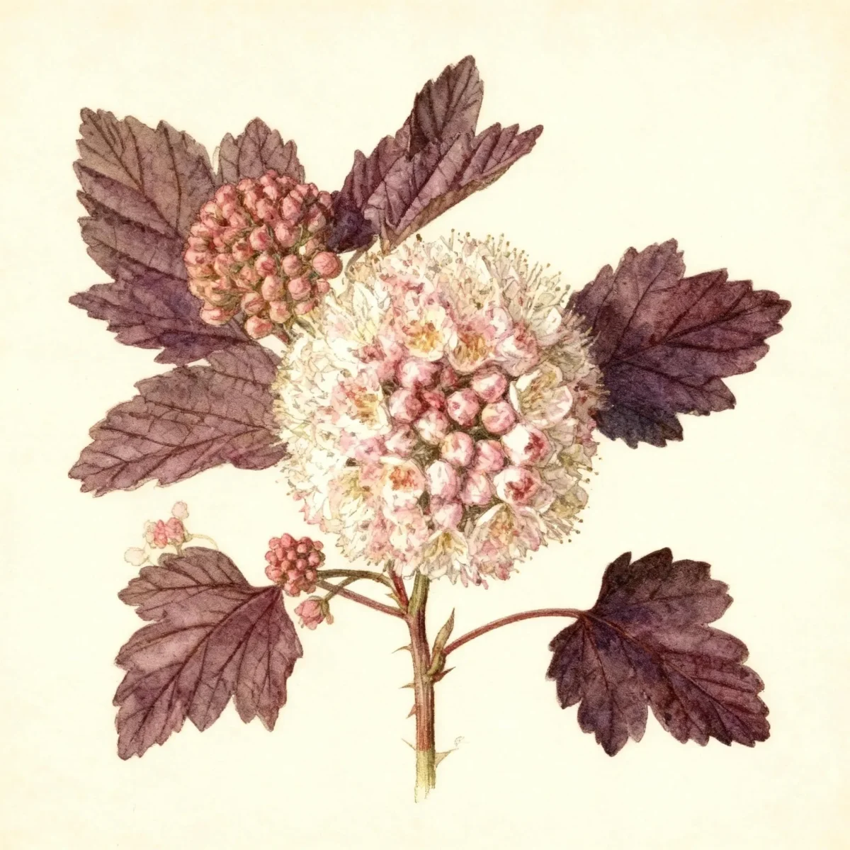 Ninebark (Physocarpus opulifolius 'Ruby Spice')