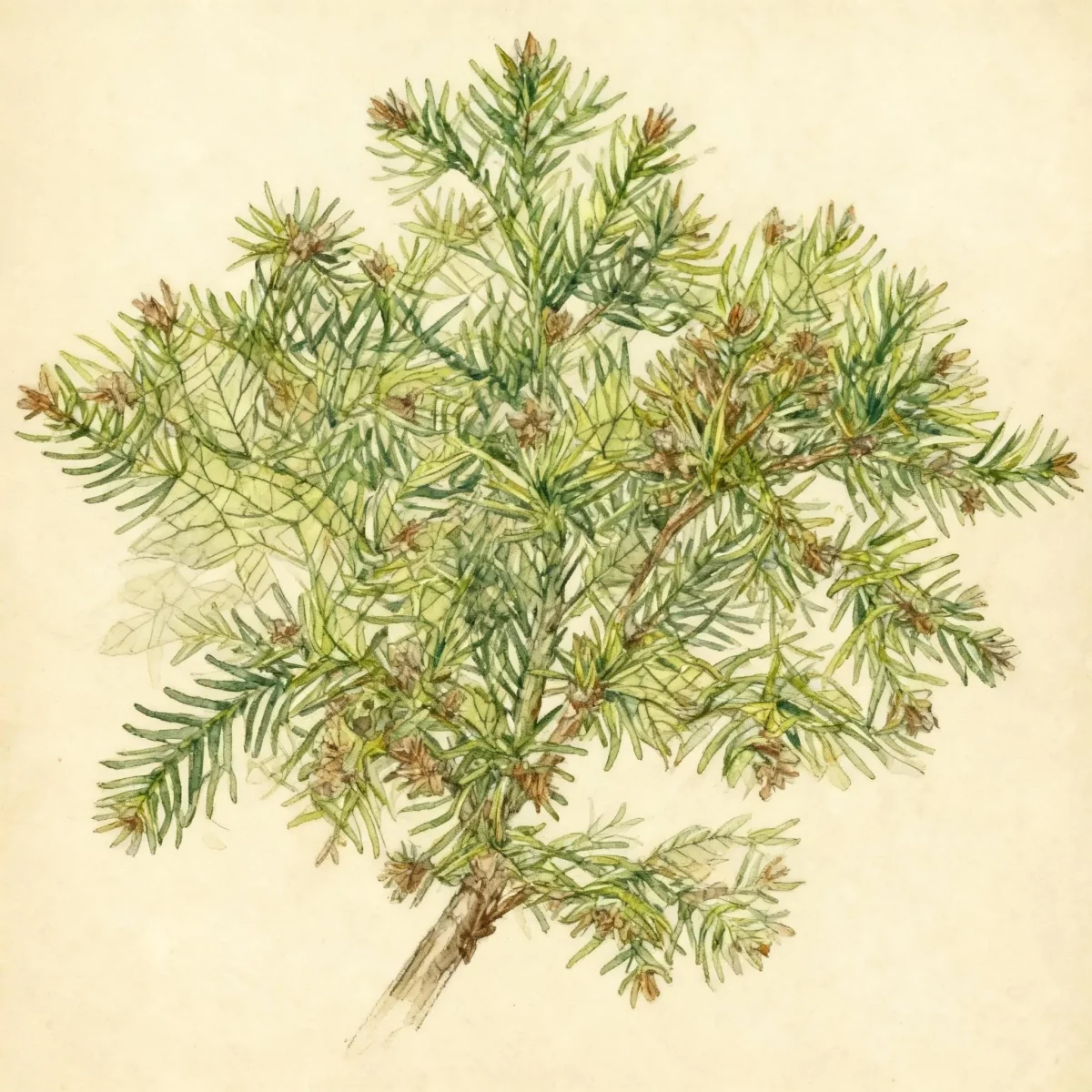 Japanese cedar (Cryptomeria japonica 'Elegans Nana')