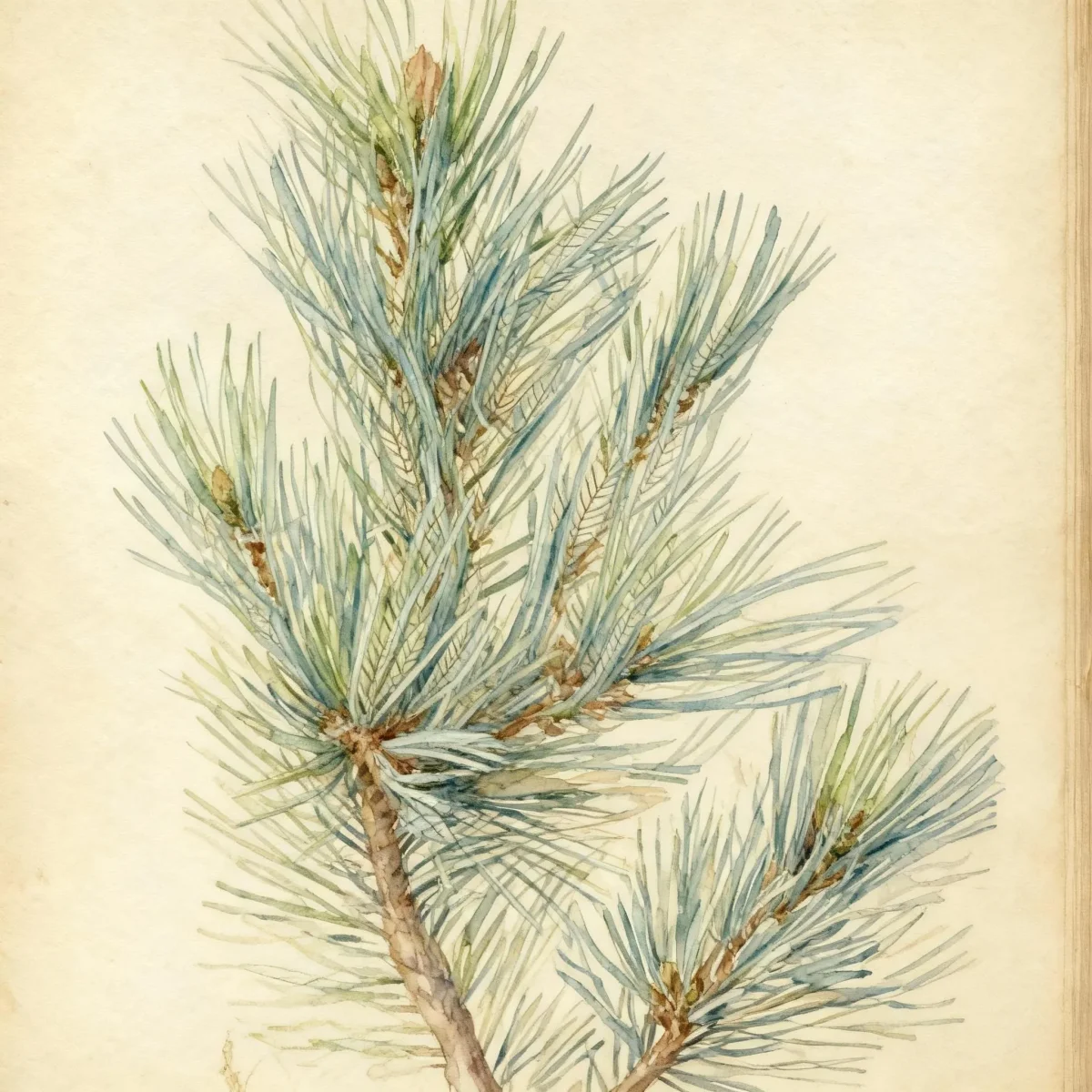 Limber pine (Pinus flexilis 'Cesarini Blue')