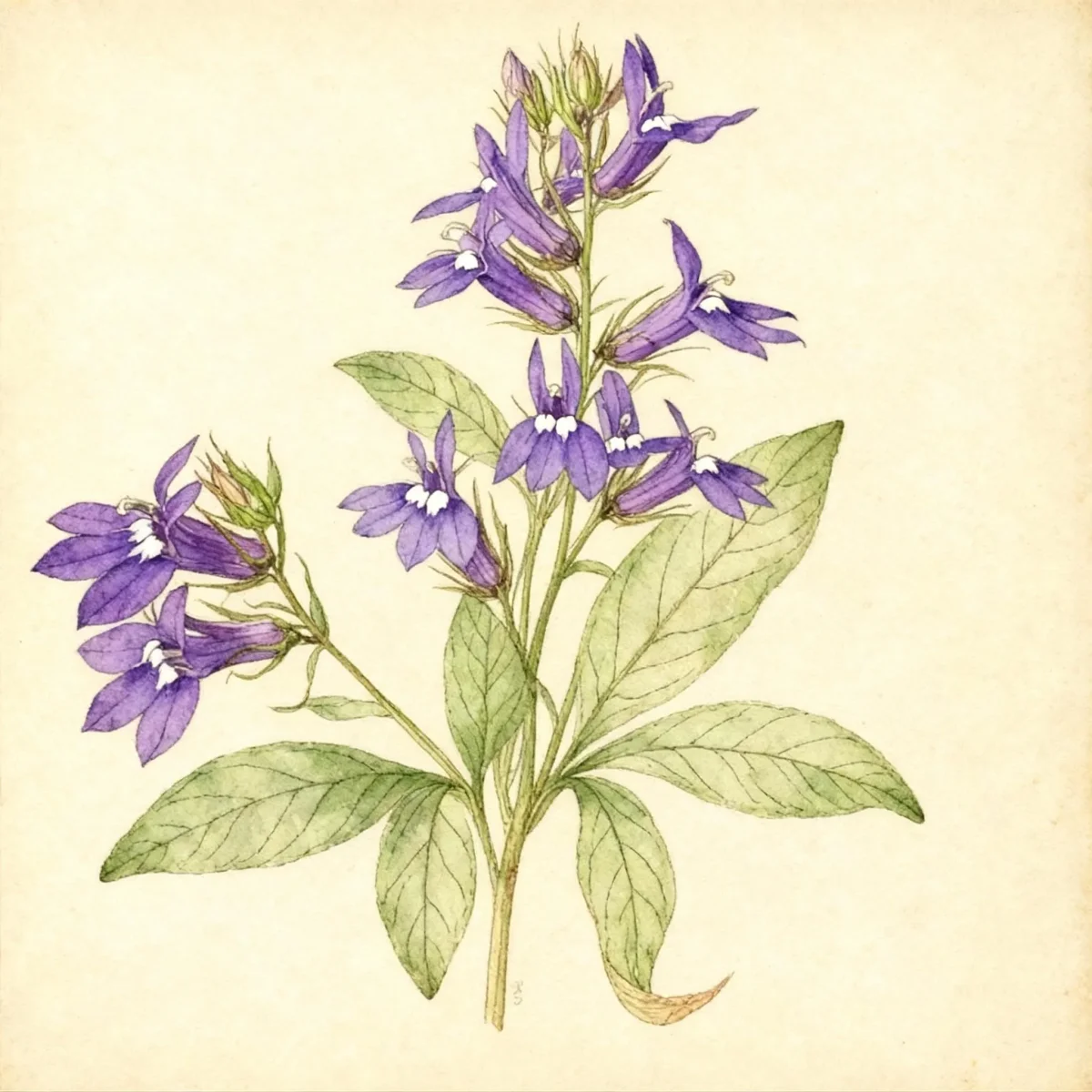 Lobelia (Lobelia × gerardii 'Vedrariensis')