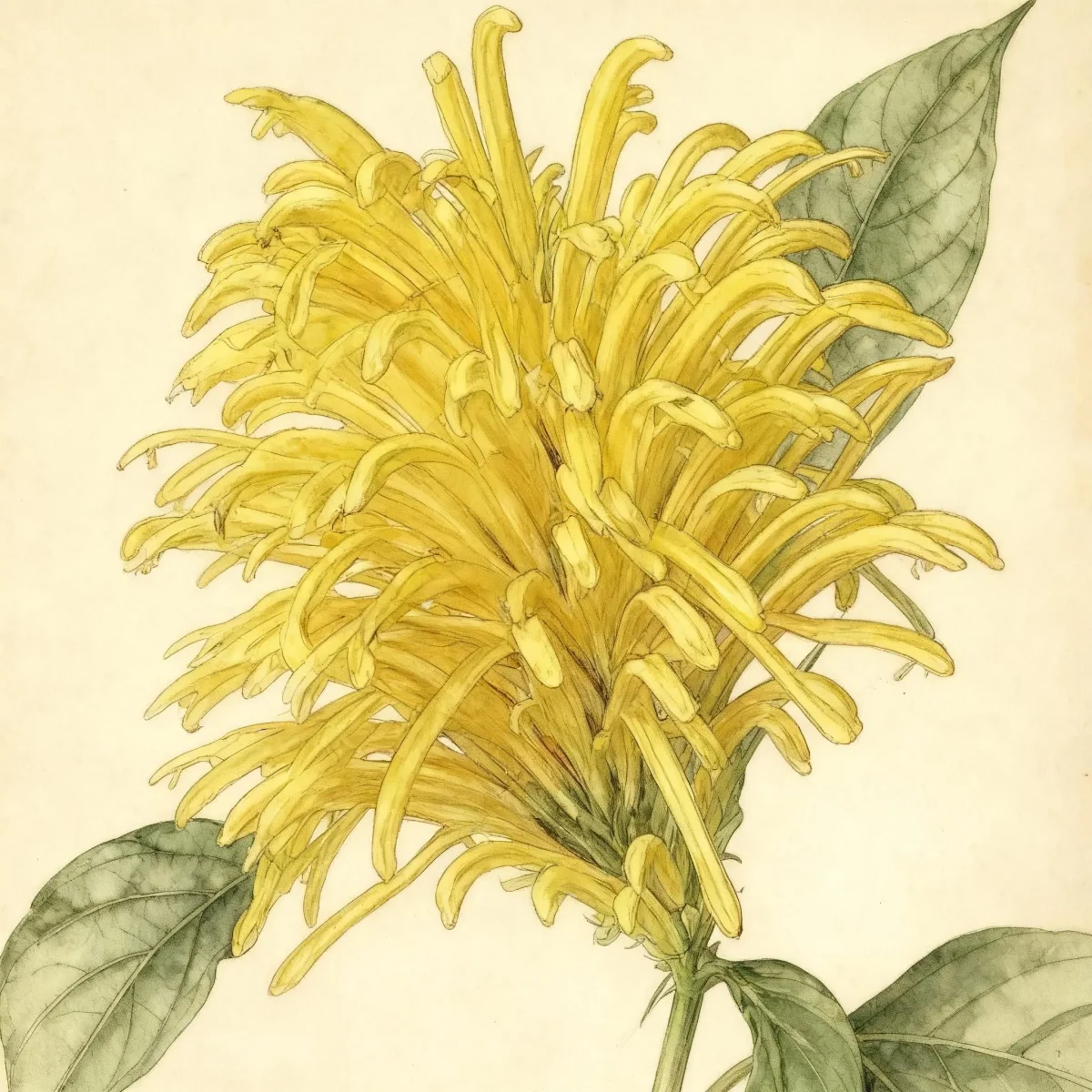 Yellow jacobinia