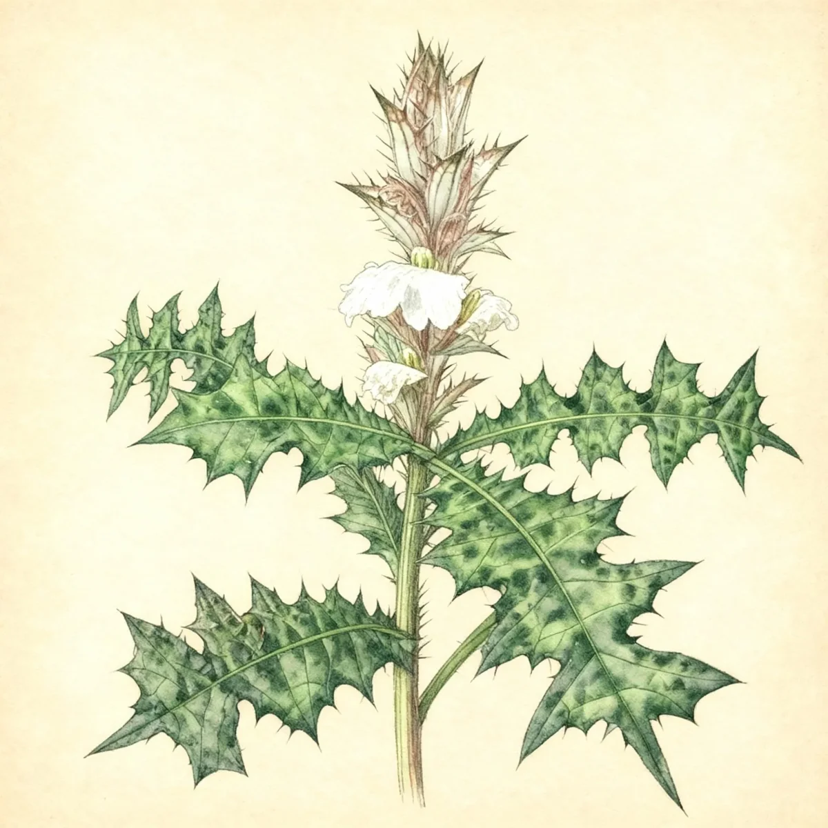 Mountain thistle (Acanthus montanus)