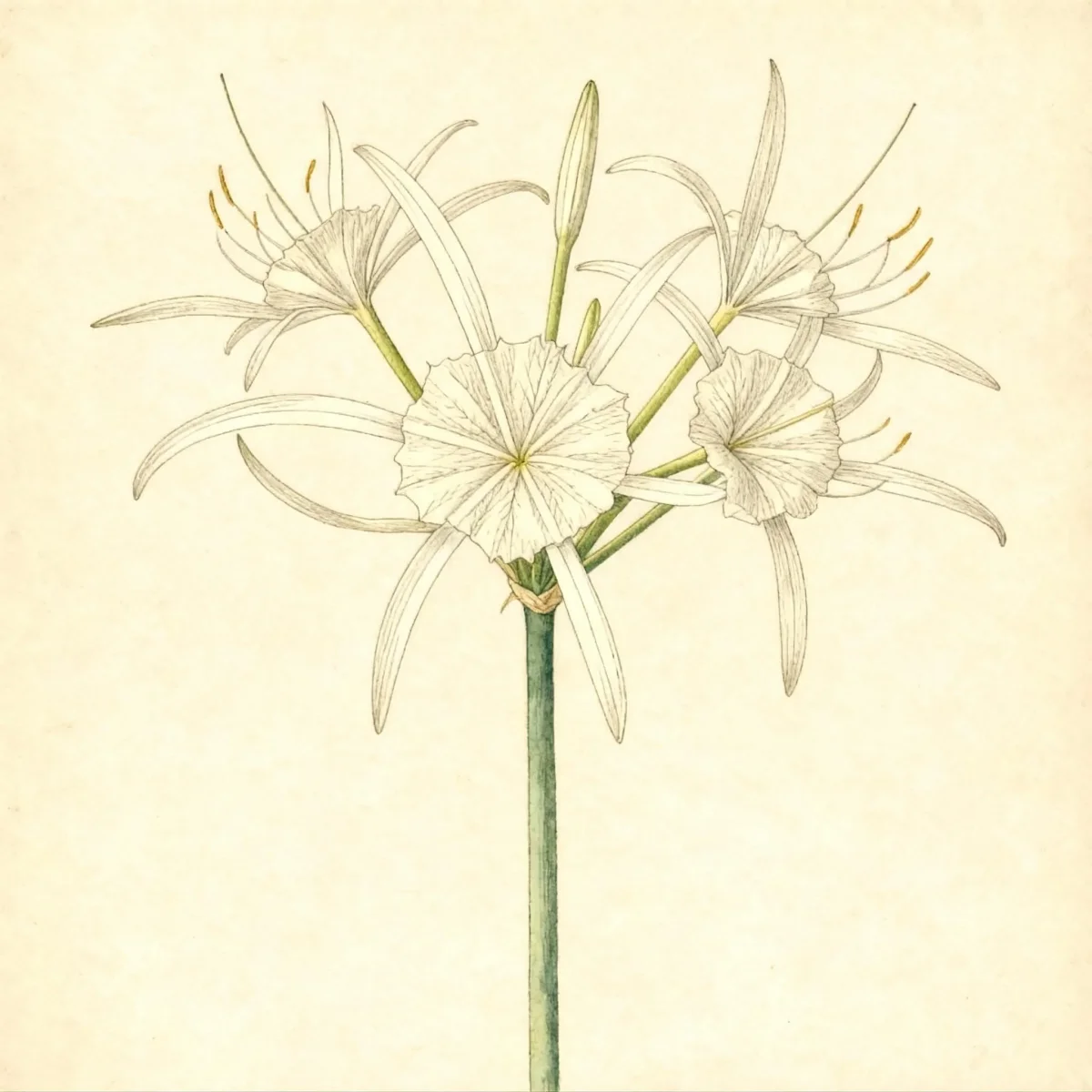 Spider lily (Hymenocallis caroliniana)
