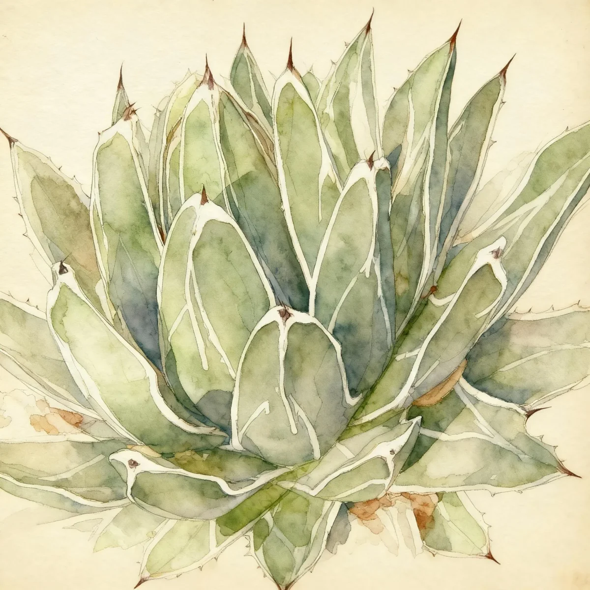 Queen Victoria agave (Agave victoriae-reginae)