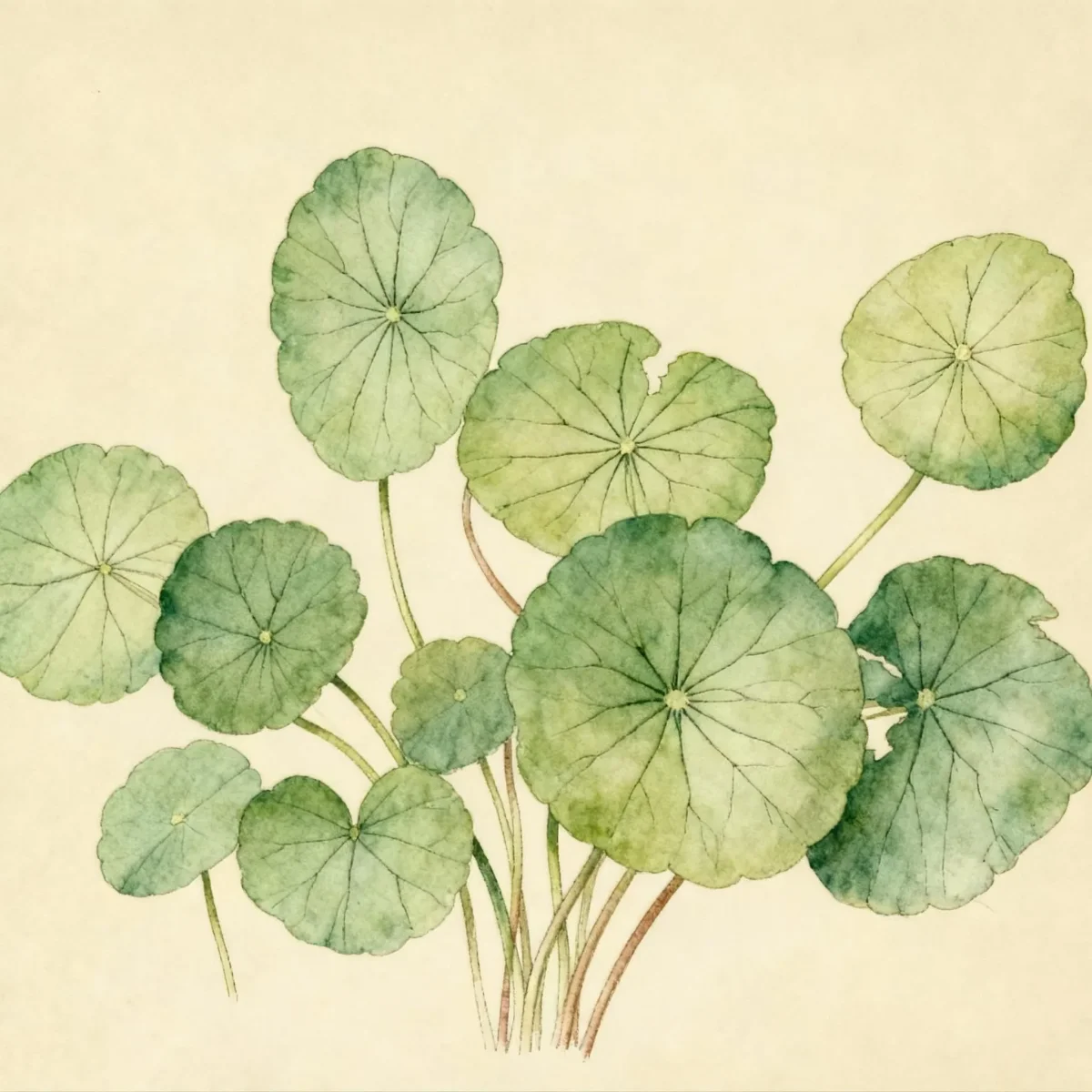 Pennywort (Hydrocotyle vulgaris)