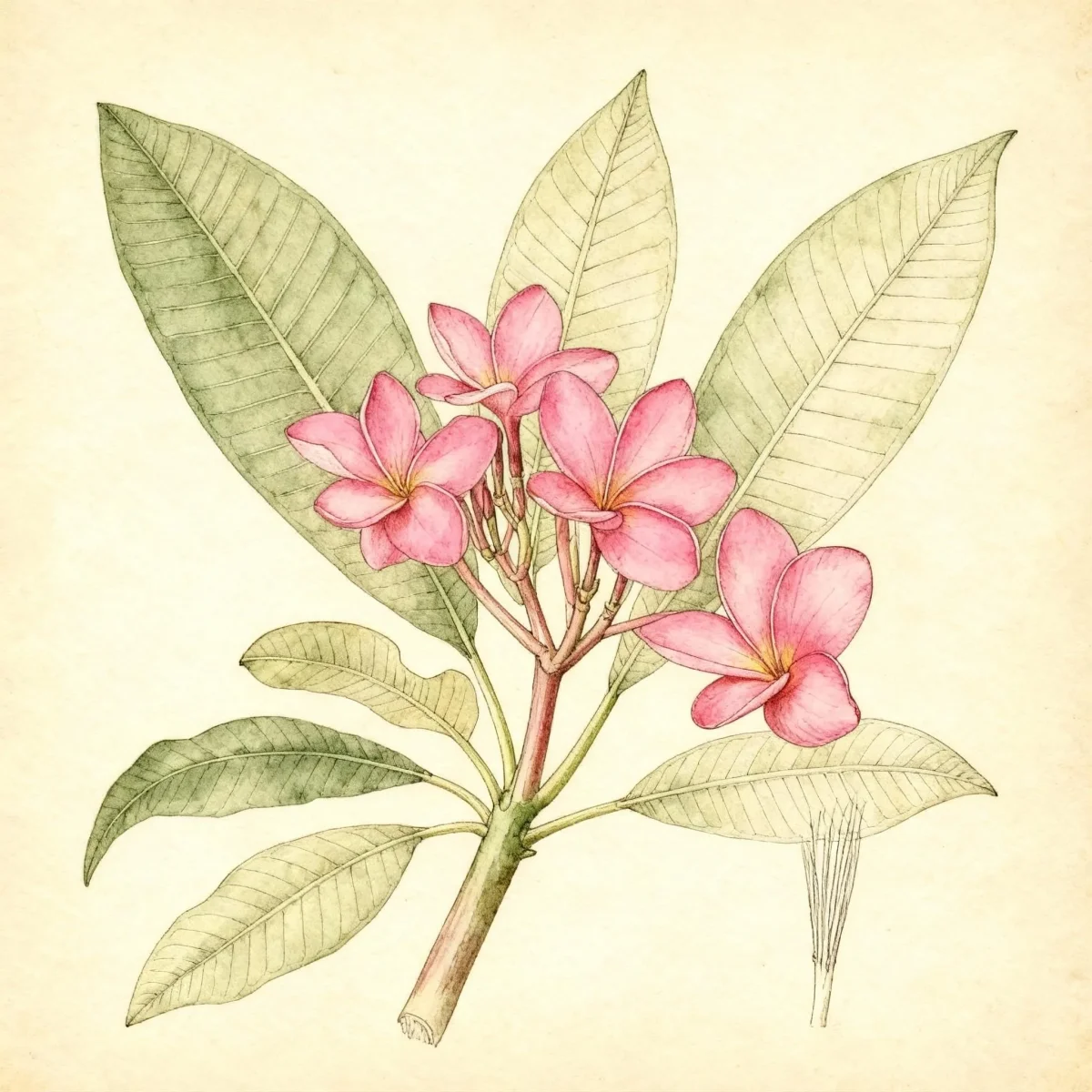 Templetree (Plumeria rubra)