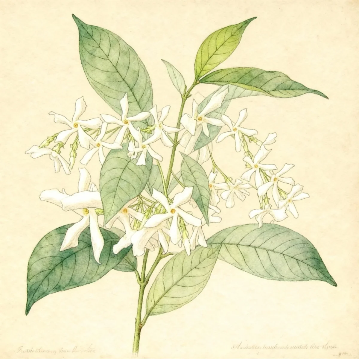 Star jasmine (Trachelospermum jasminoides)