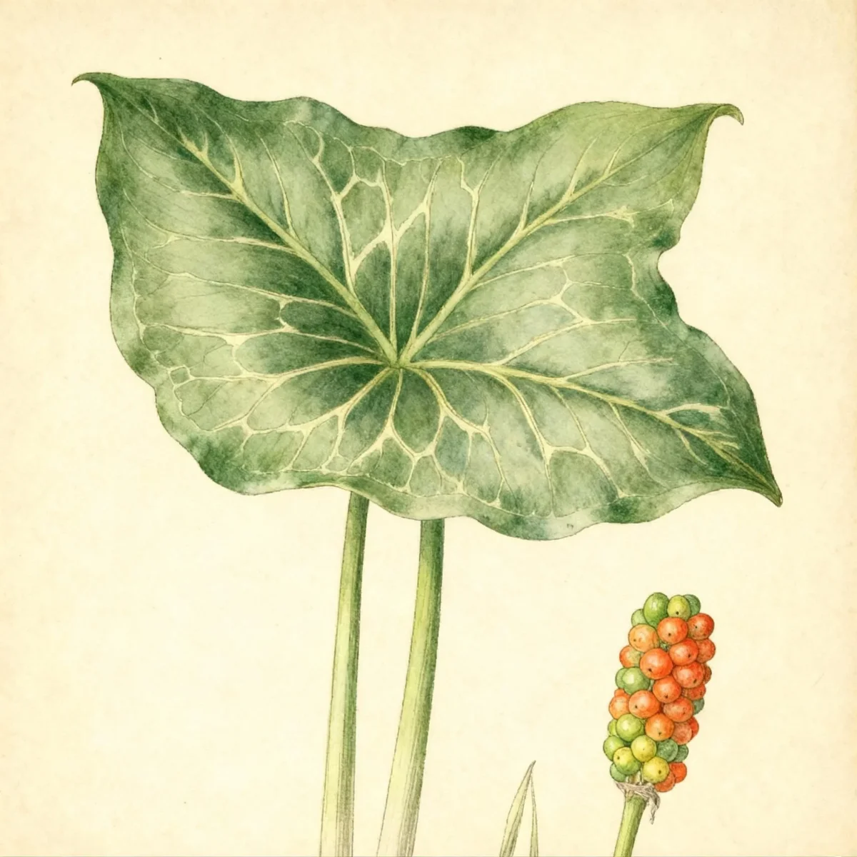 Italian arum (Arum italicum)