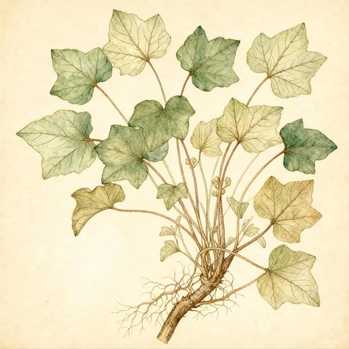 English ivy (Hedera helix)