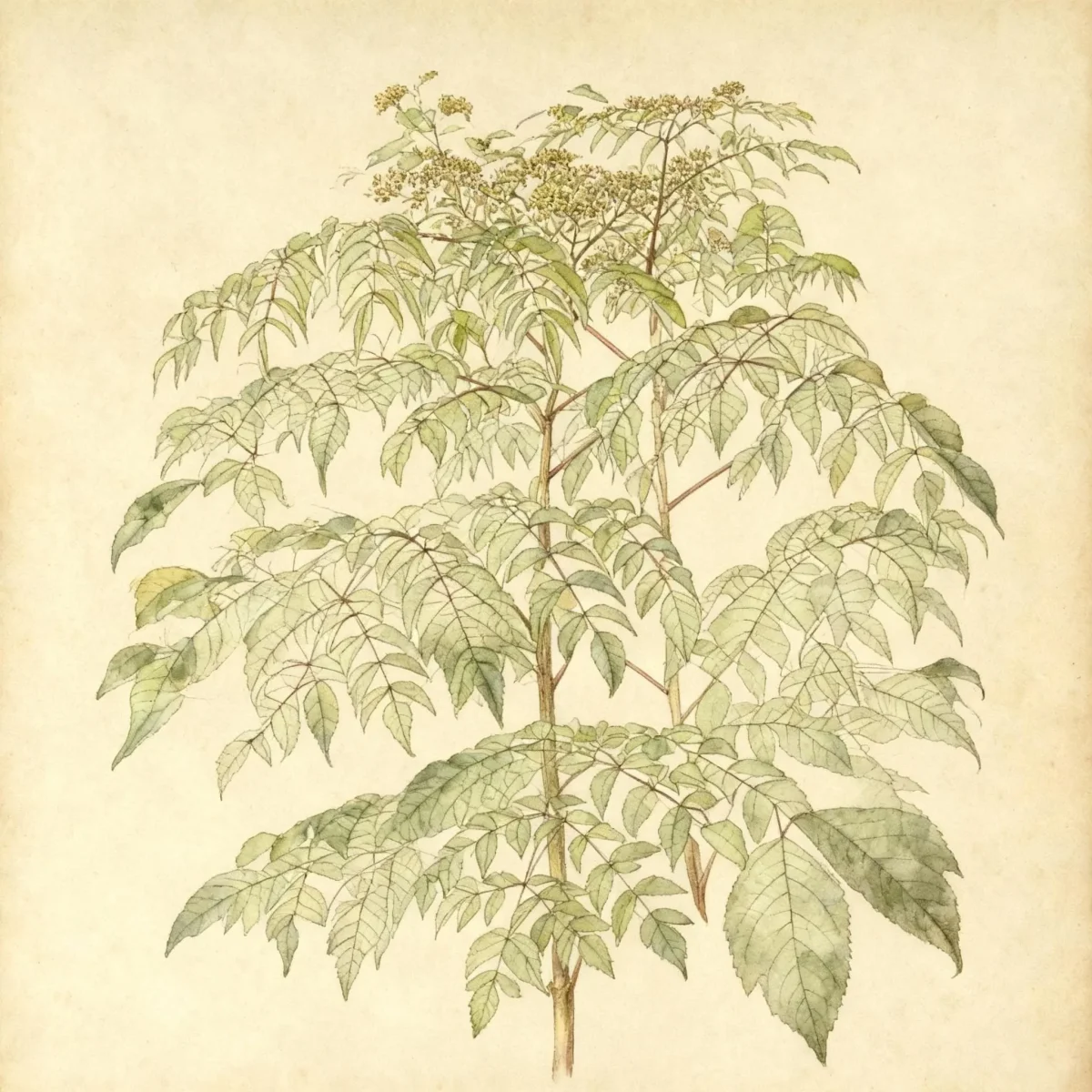 Chinese angelica tree
