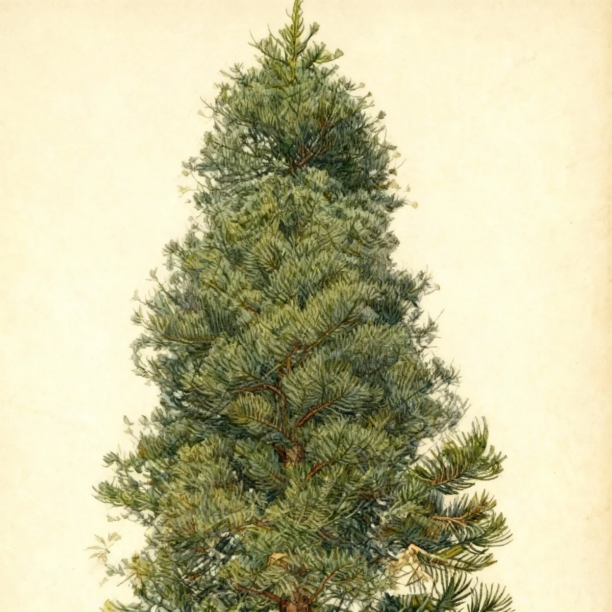 New Caledonian pine (Araucaria columnaris)