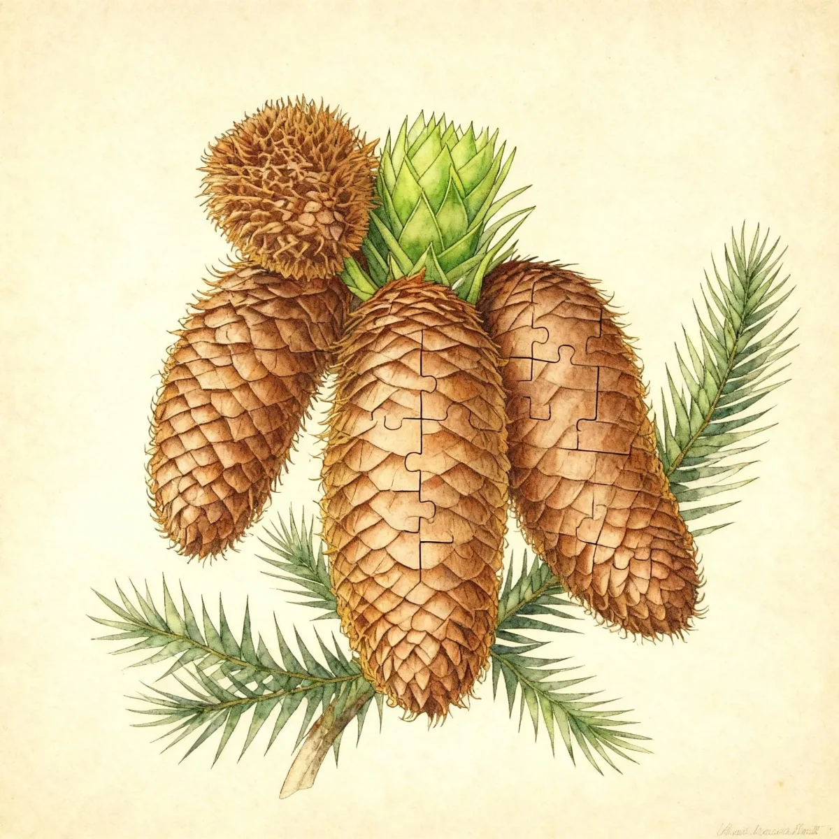 Monkey-puzzle tree (Araucaria araucana)