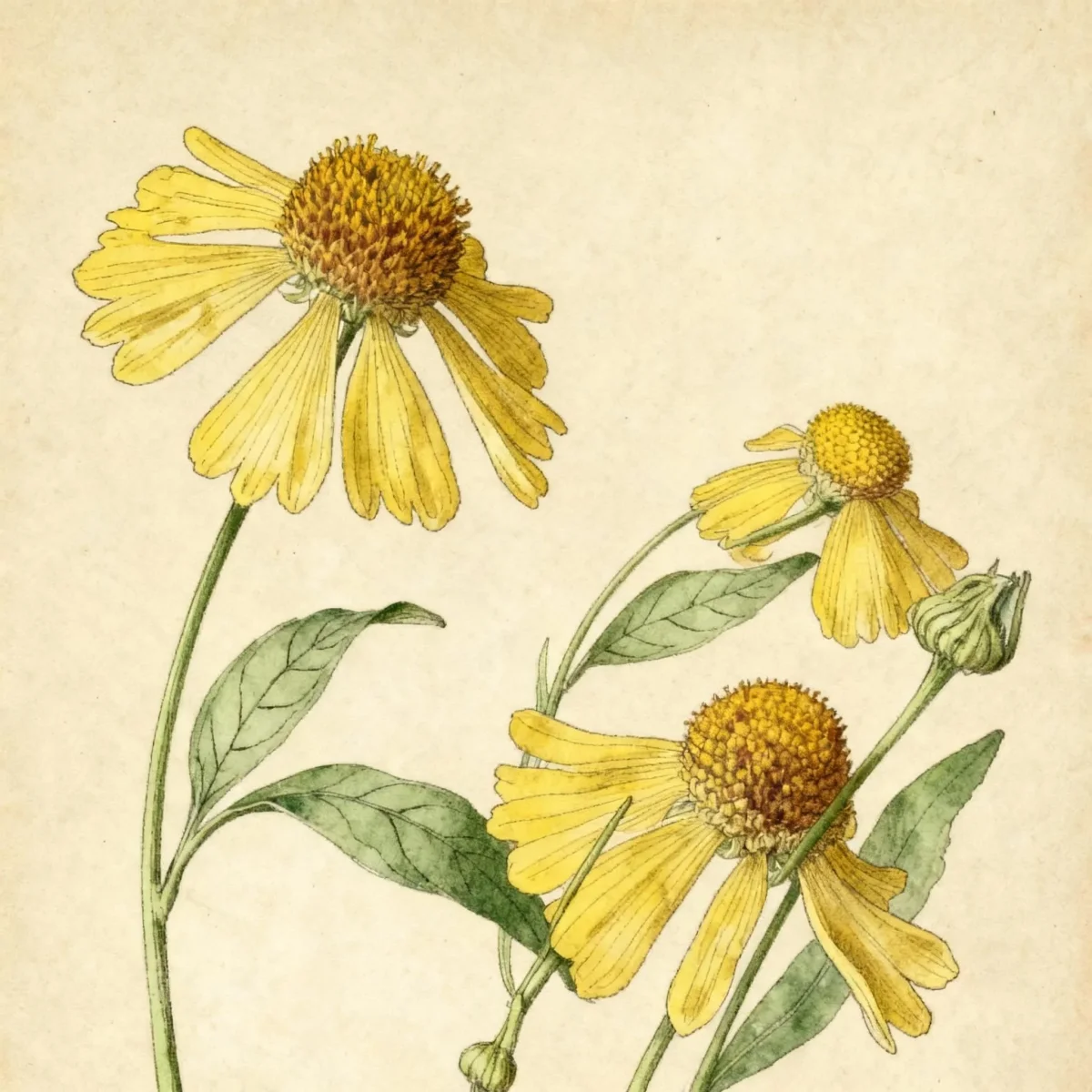 Sneezeweed (Helenium amarum)