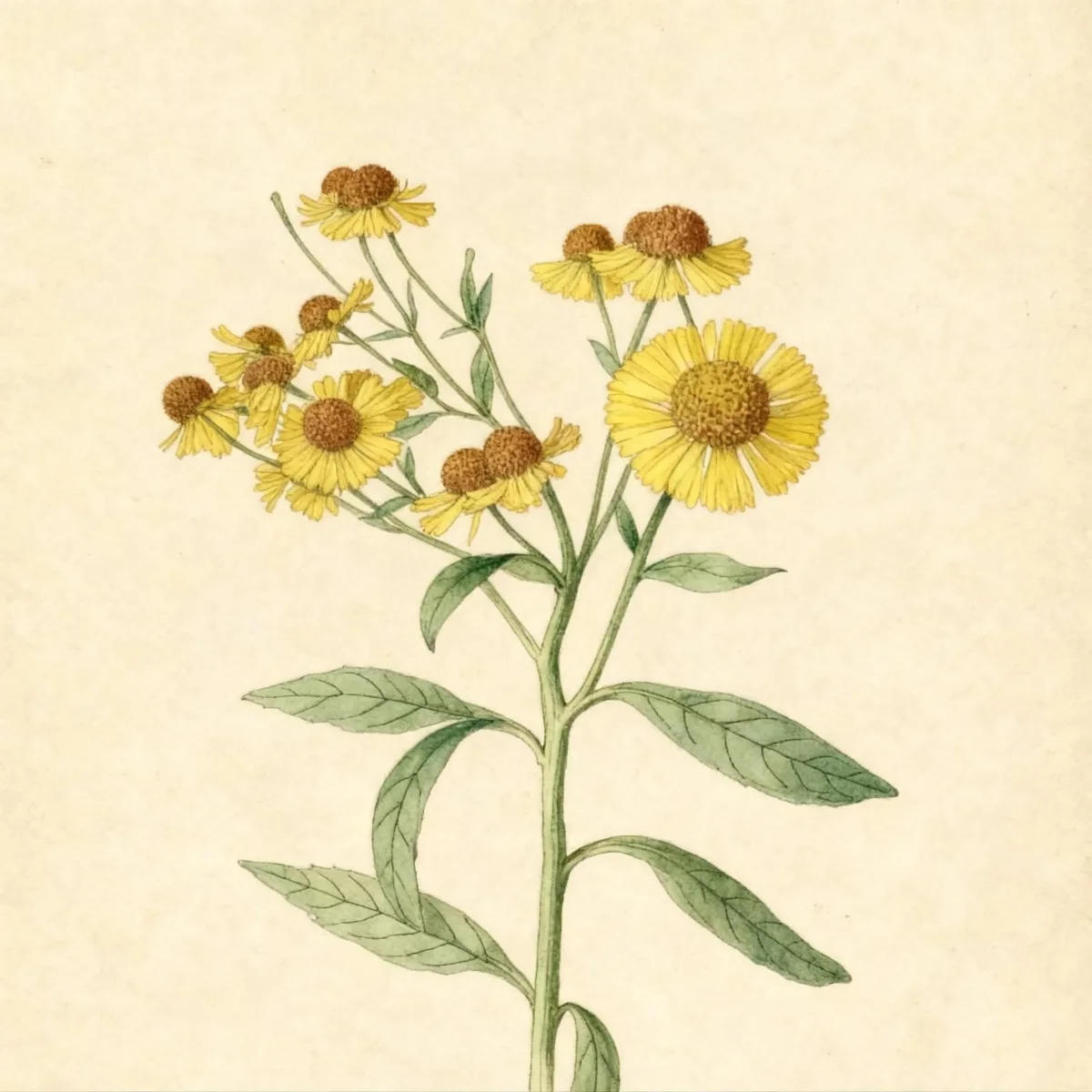 Sneezeweed (Helenium autumnale)