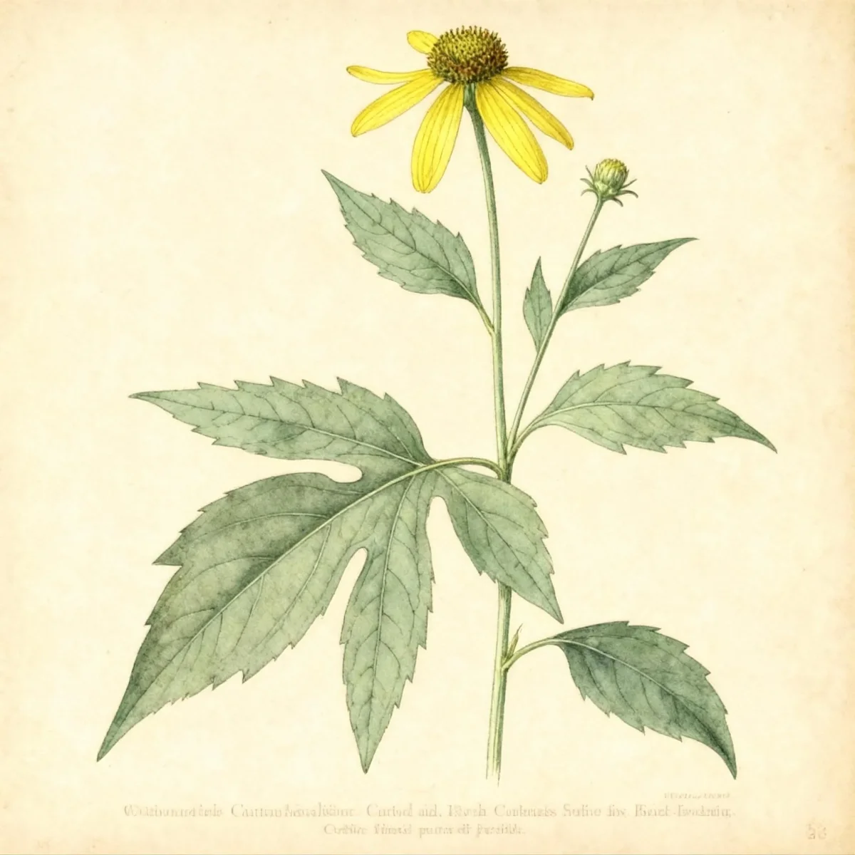 Cutleaf coneflower (Rudbeckia laciniata)