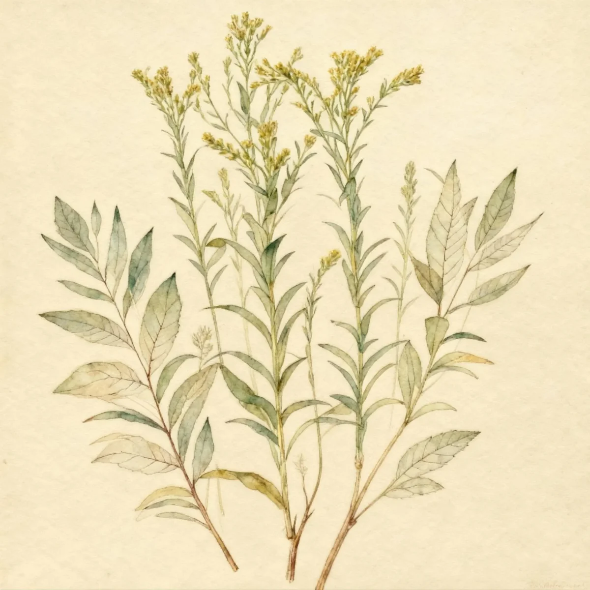 Riddell's goldenrod (Solidago riddellii)