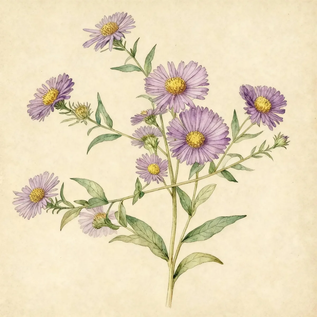 Swamp aster (Symphyotrichum puniceum)