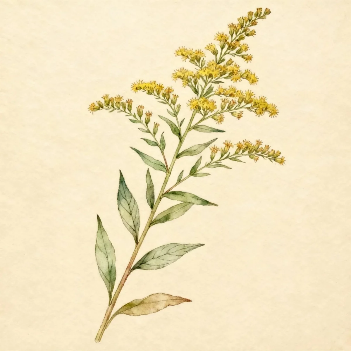 Rough goldenrod (Solidago rugosa)