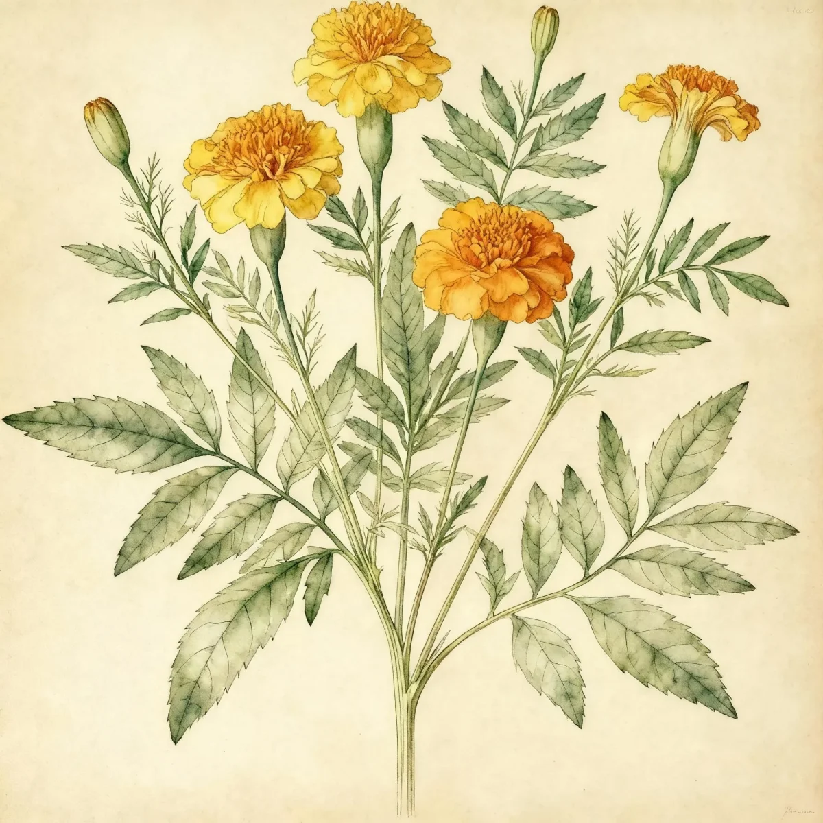 French marigold (Tagetes patula)