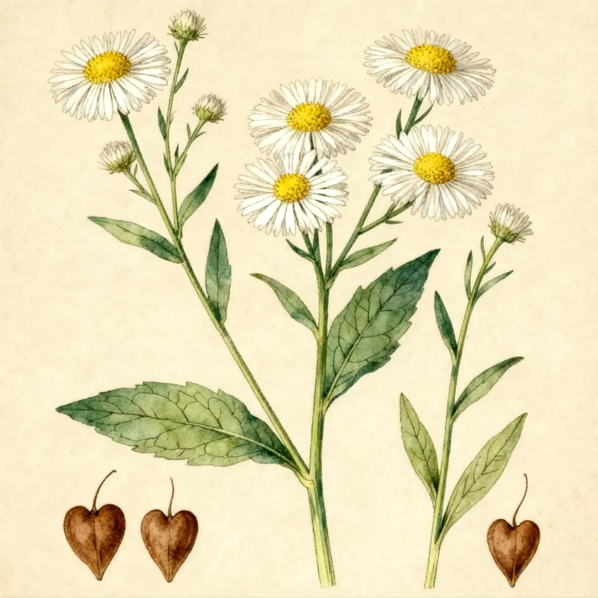 Decurrent false aster (Boltonia decurrens)