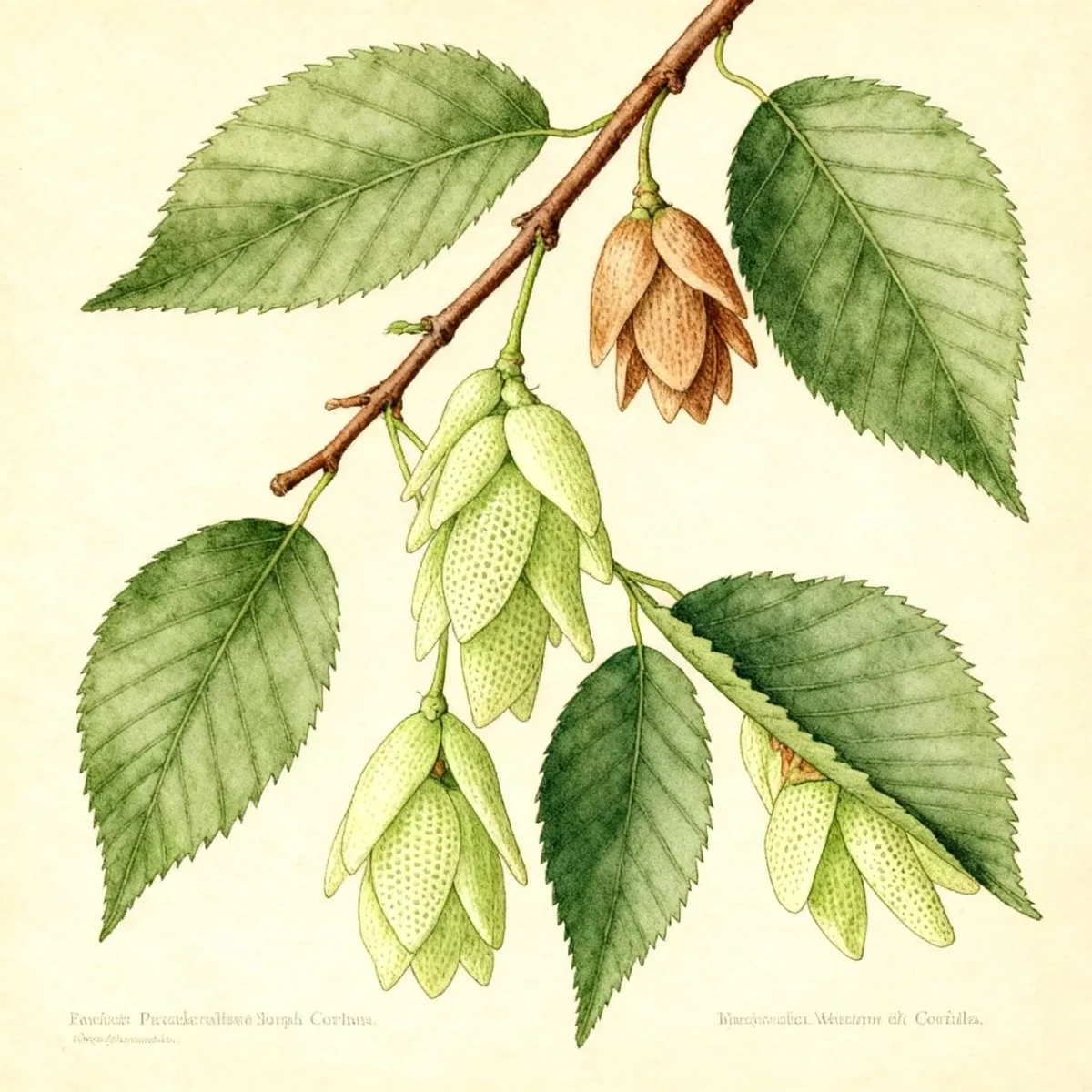 Hornbeam (Carpinus cordata)