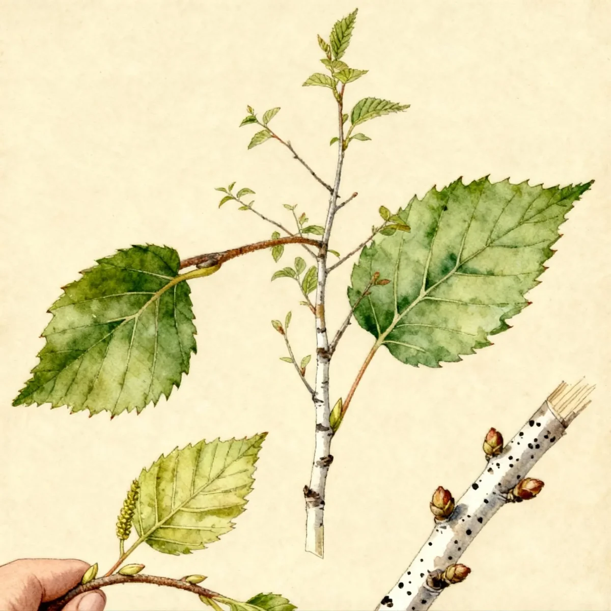 Himalayan birch (Betula utilis)