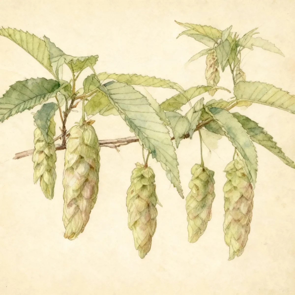 Japanese hornbeam (Carpinus japonica)