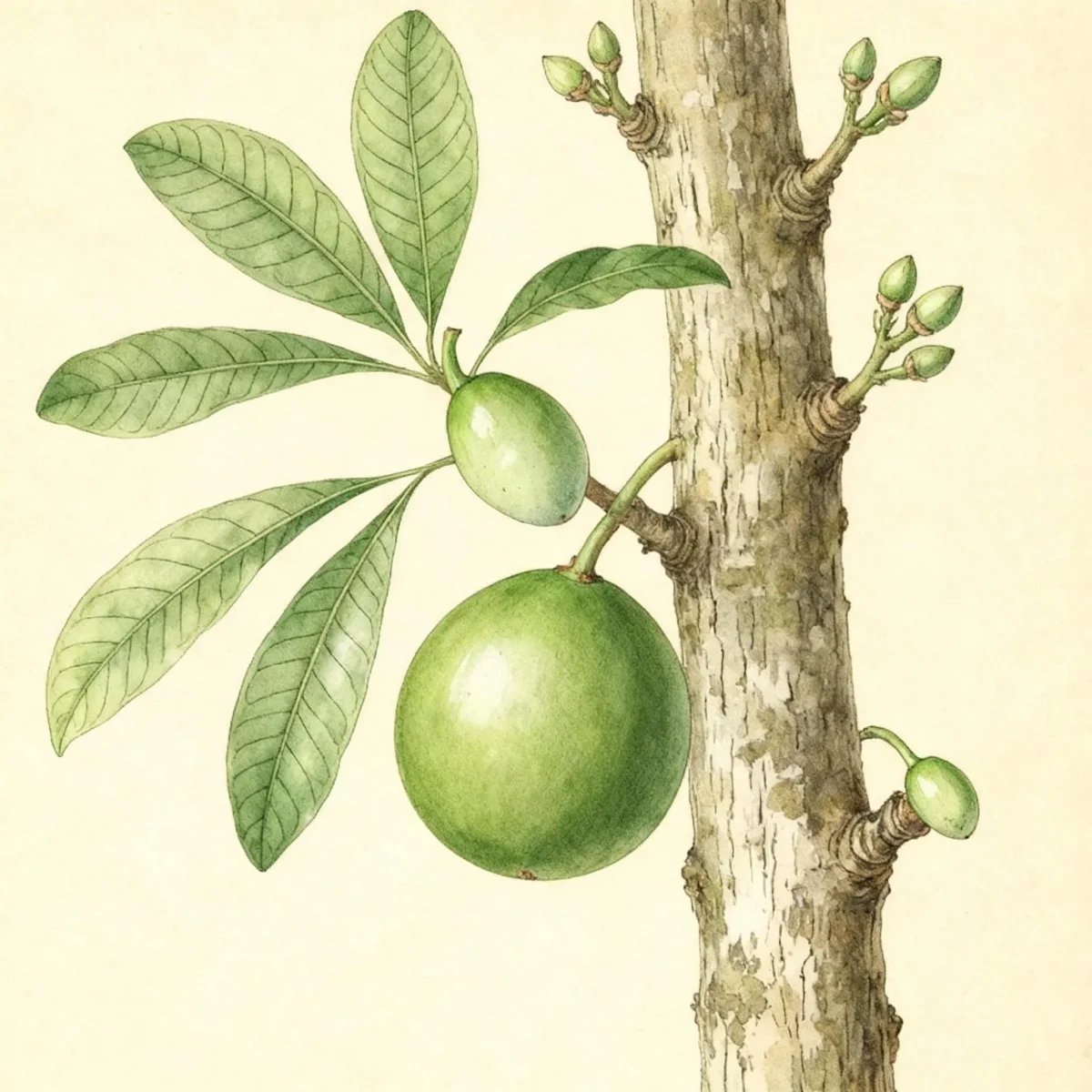 Common calabash tree