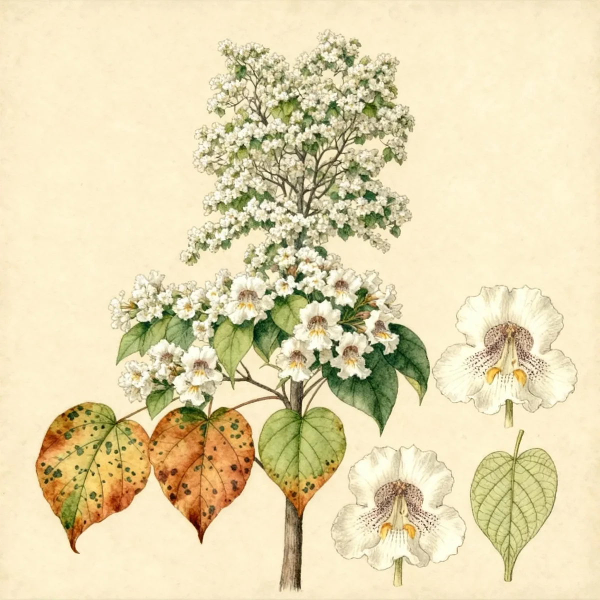 Catalpa (Catalpa bignonioides)