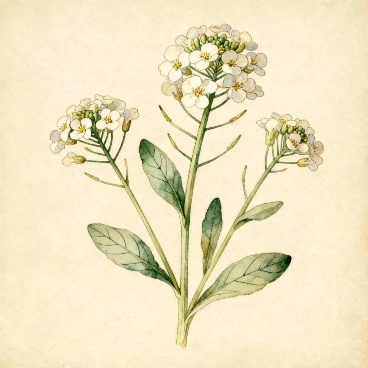 Sweet alyssum (Lobularia maritima)
