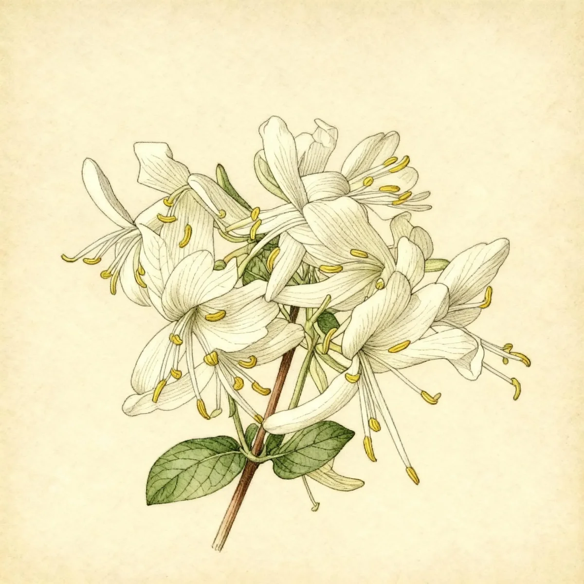 Standish's honeysuckle (Lonicera standishii)