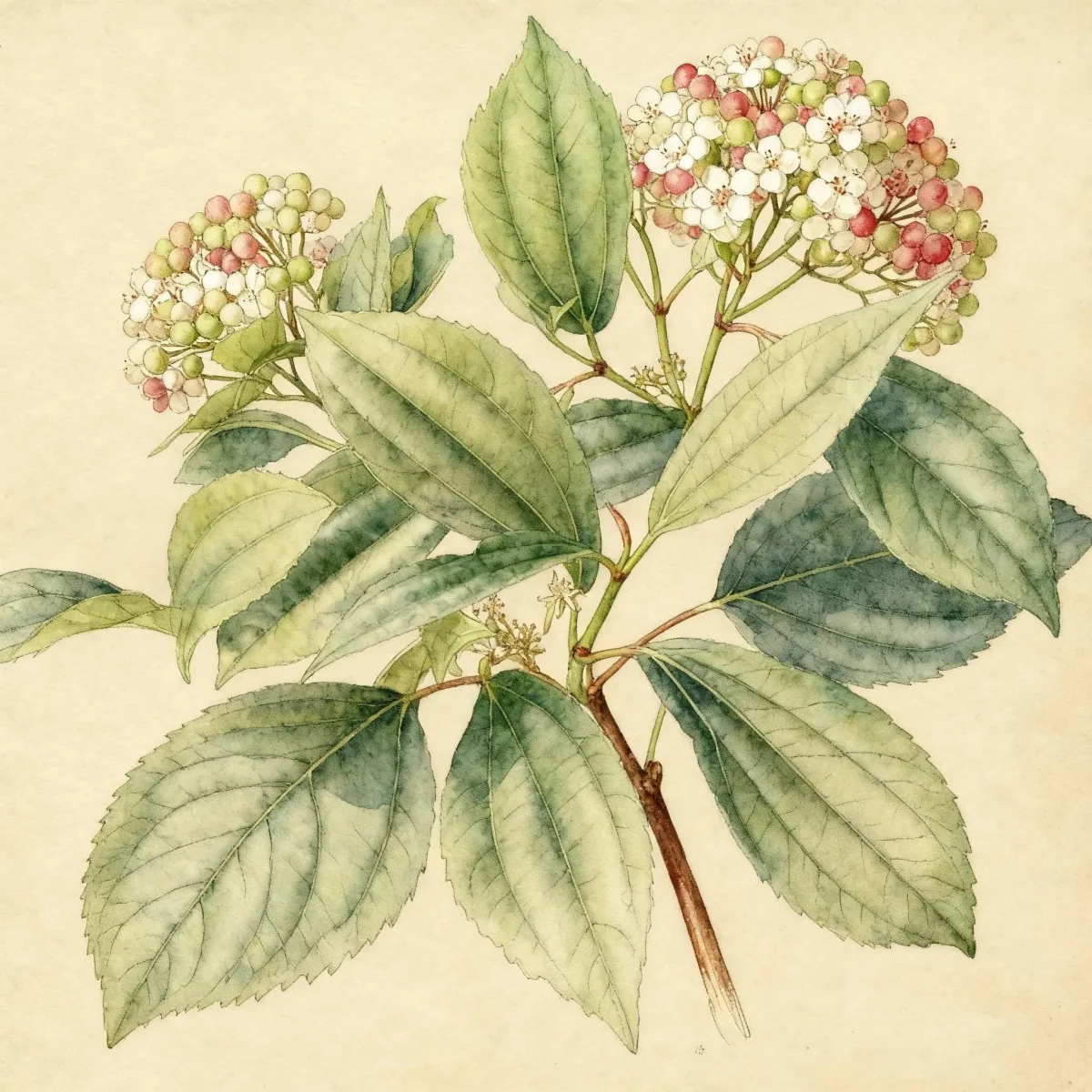 David viburnum (Viburnum davidii)