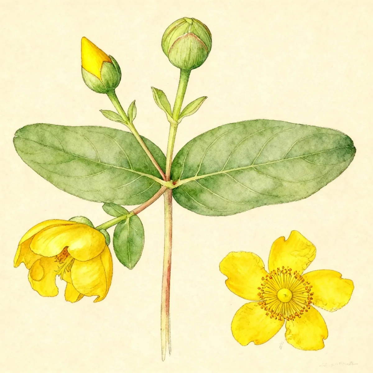 Large-flowered St. John's wort