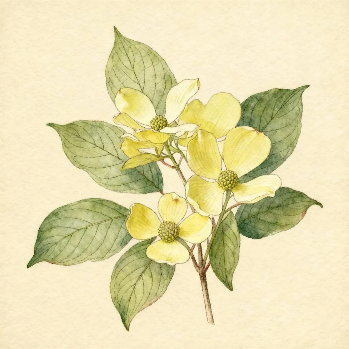 Evergreen dogwood (Cornus capitata)