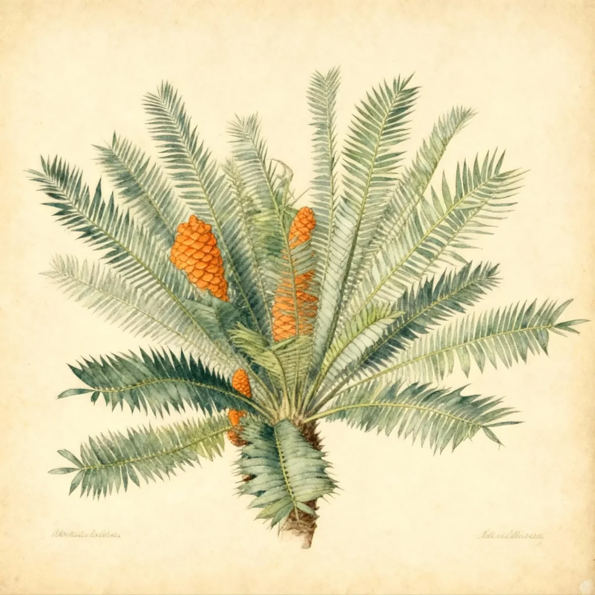 Prickly cycad (Encephalartos altensteinii)
