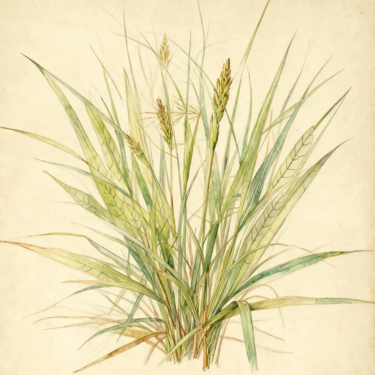 Greater straw sedge (Carex normalis)