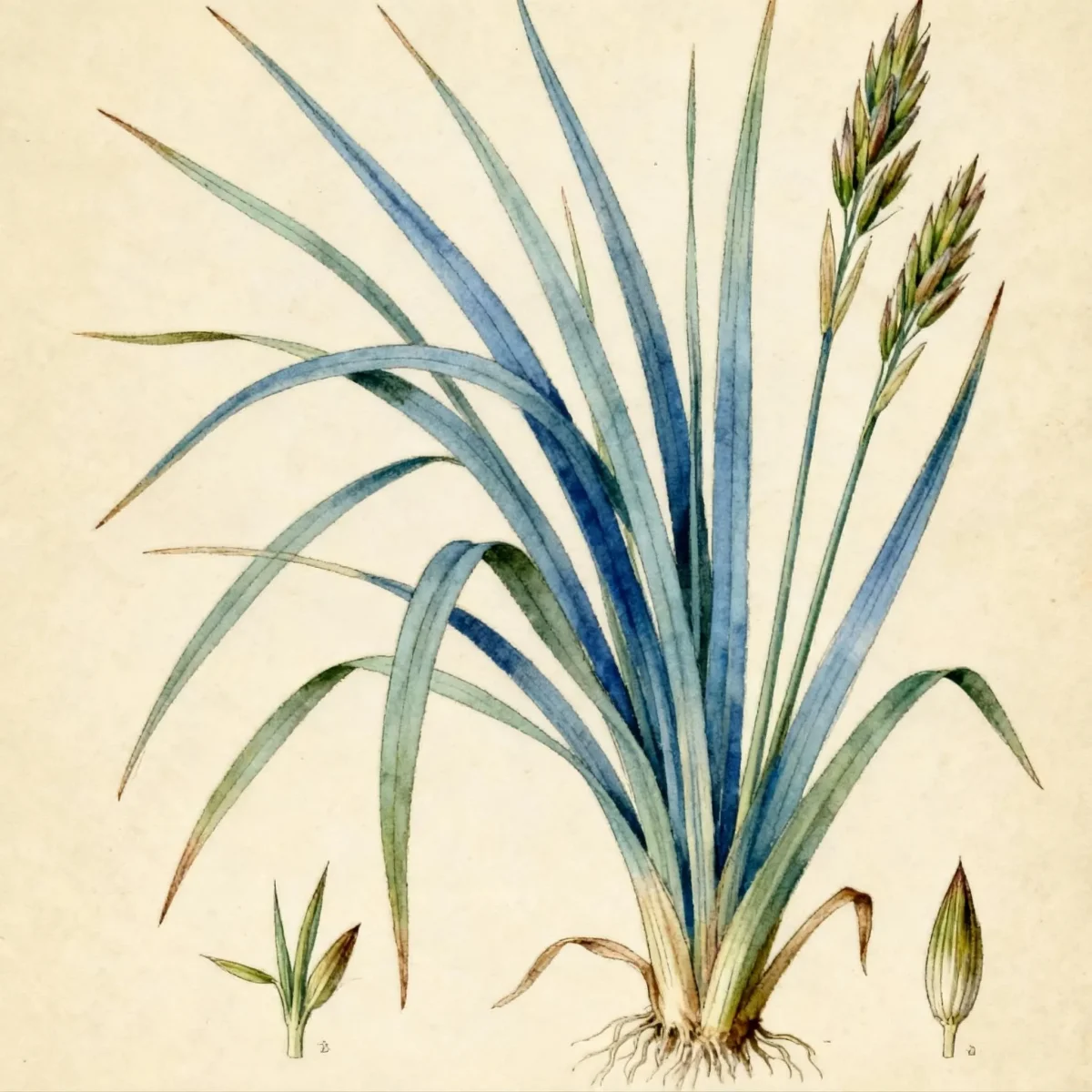 Blue wood sedge