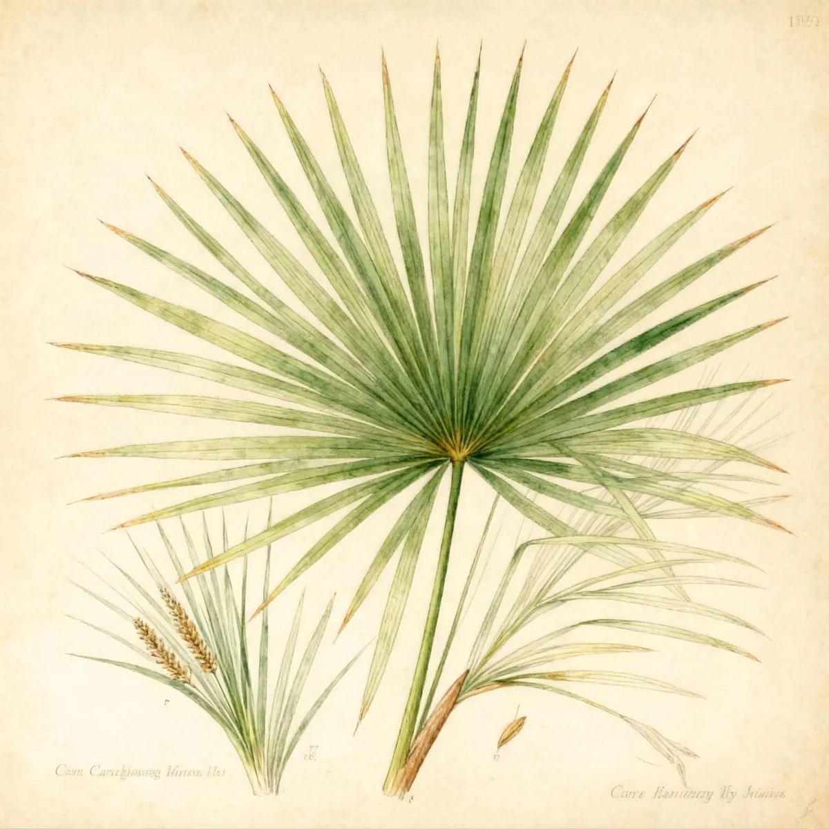 Palm sedge