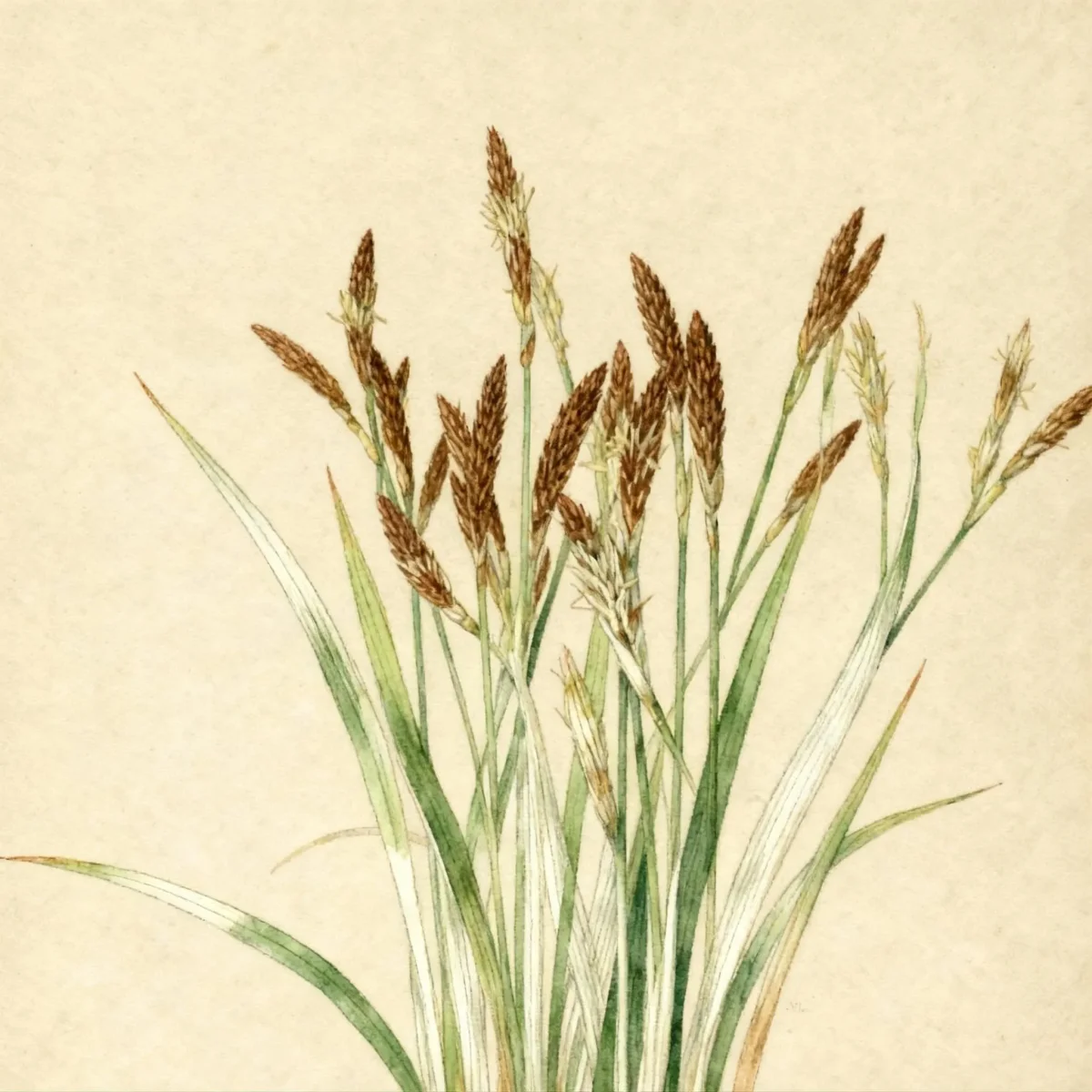 White-tinged sedge
