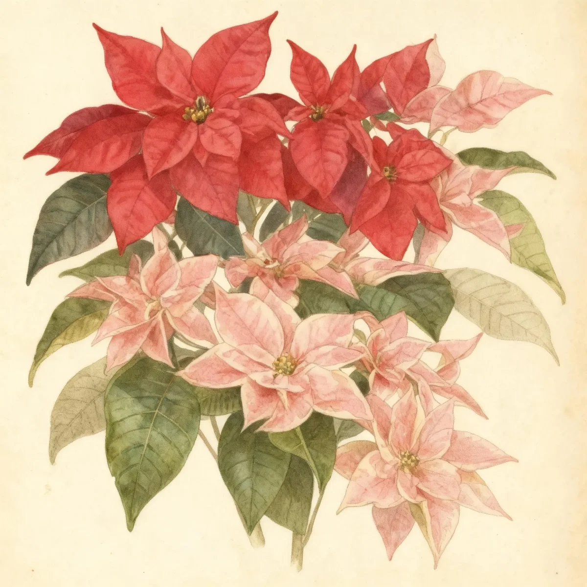 Poinsettia (Euphorbia pulcherrima)