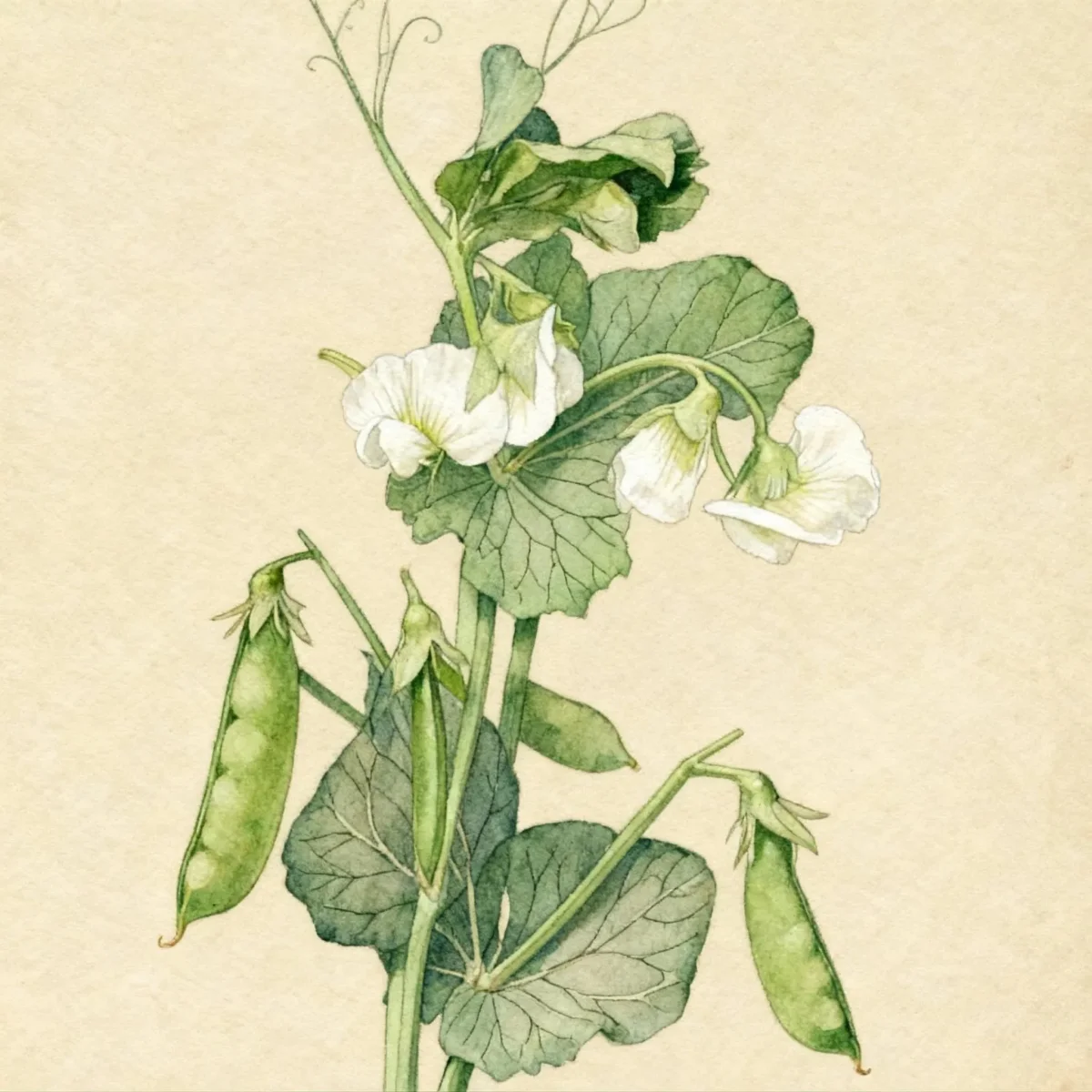 Garden pea (Pisum sativum)