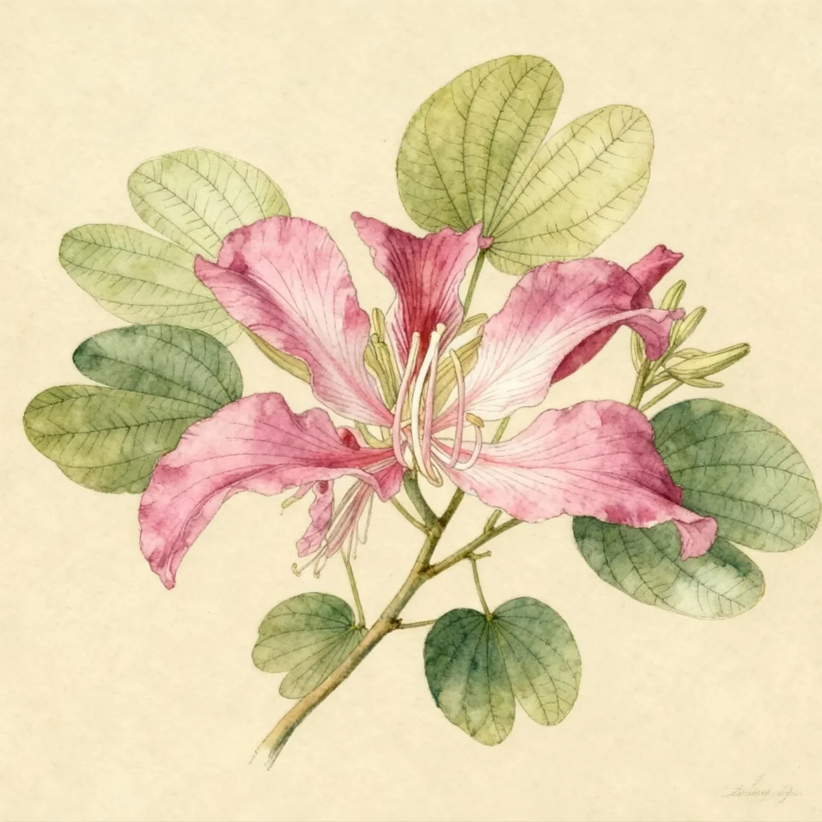 Hong Kong orchid tree (Bauhinia × blakeana)