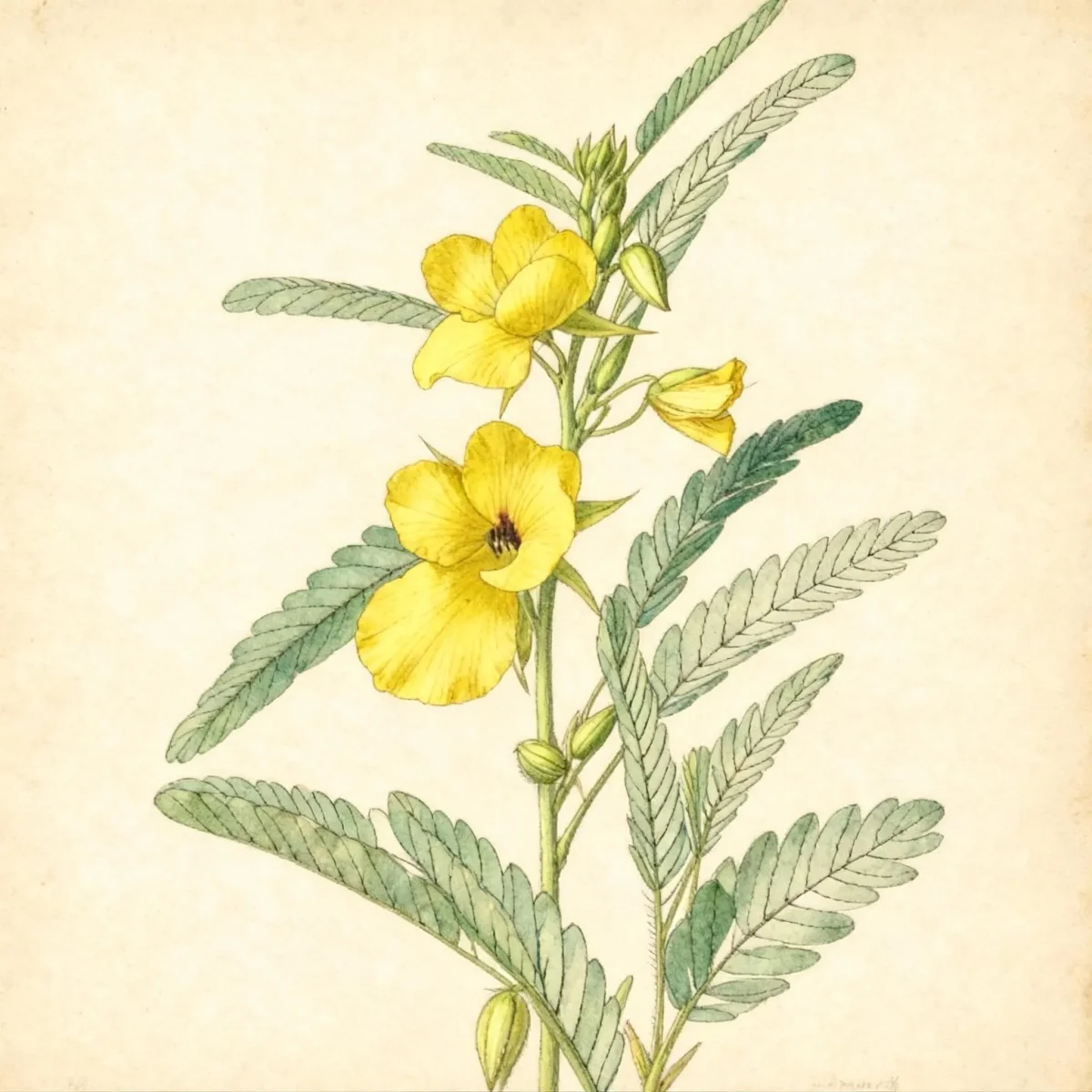 Partridge pea (Chamaecrista fasciculata)