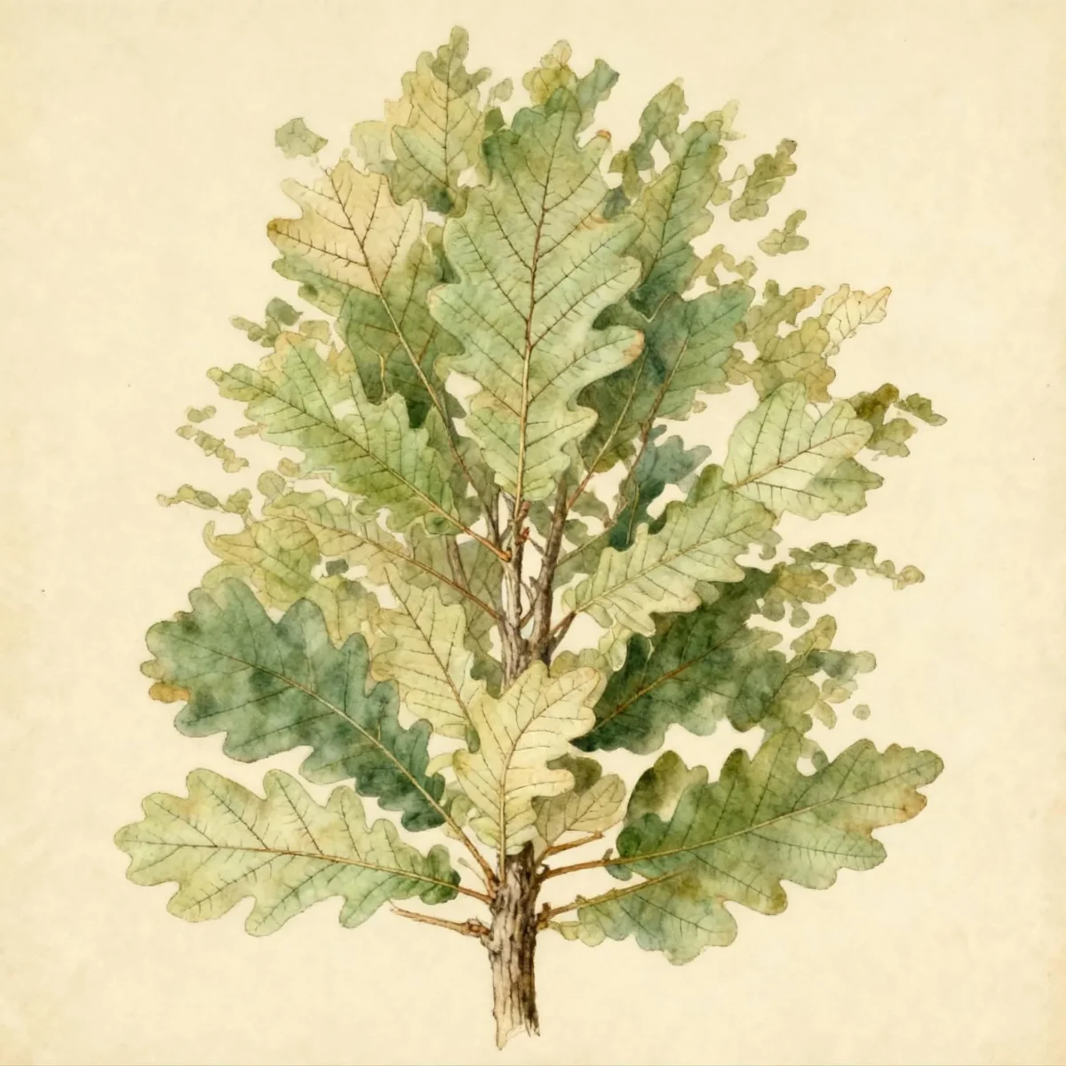 English oak (Quercus robur)