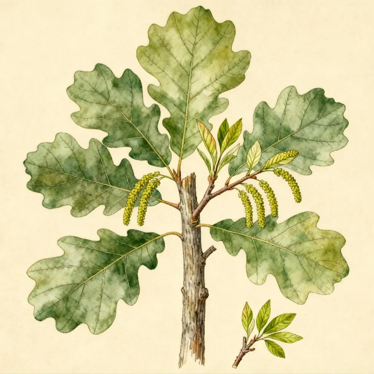 Swamp white oak (Quercus bicolor)