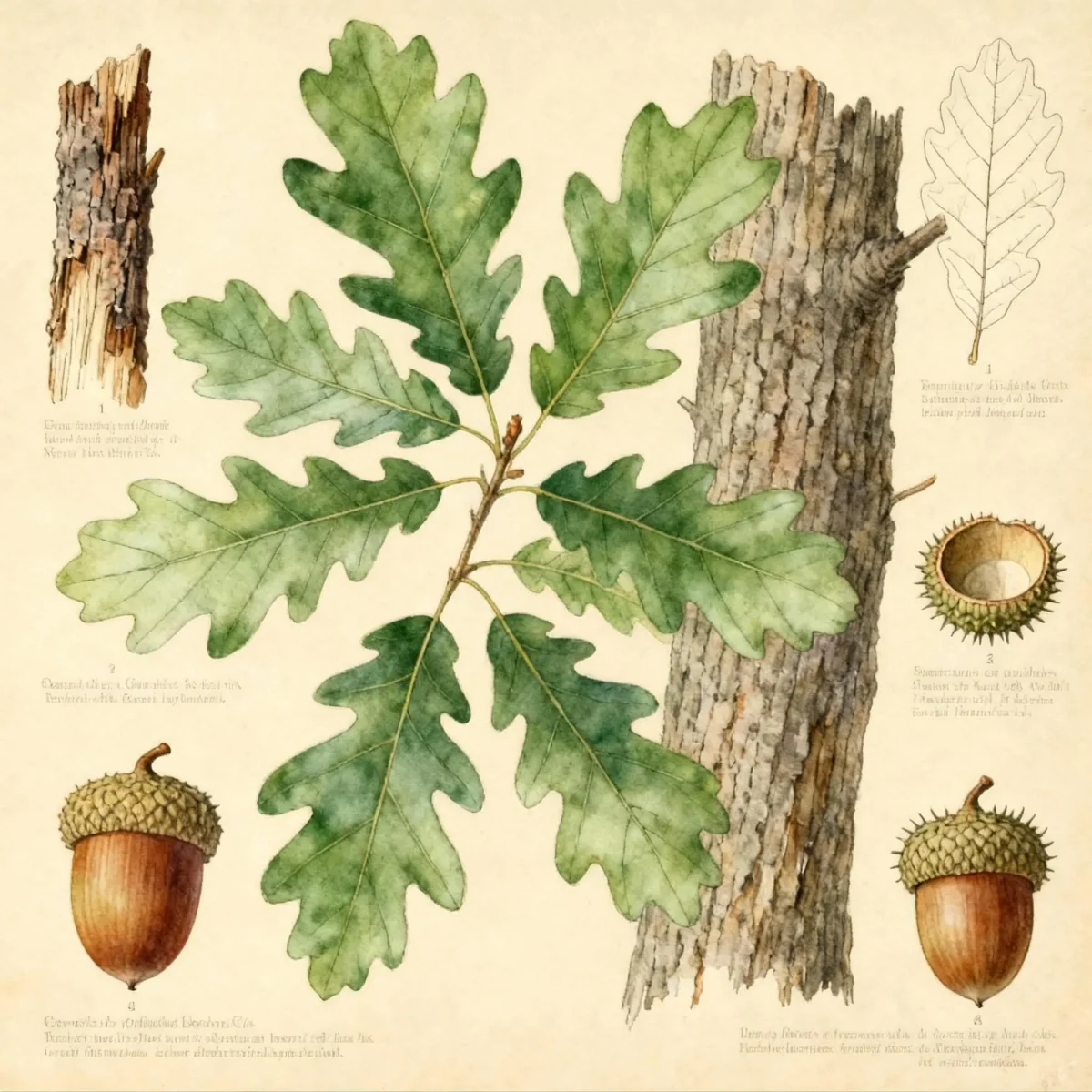 Turkey oak (Quercus cerris)