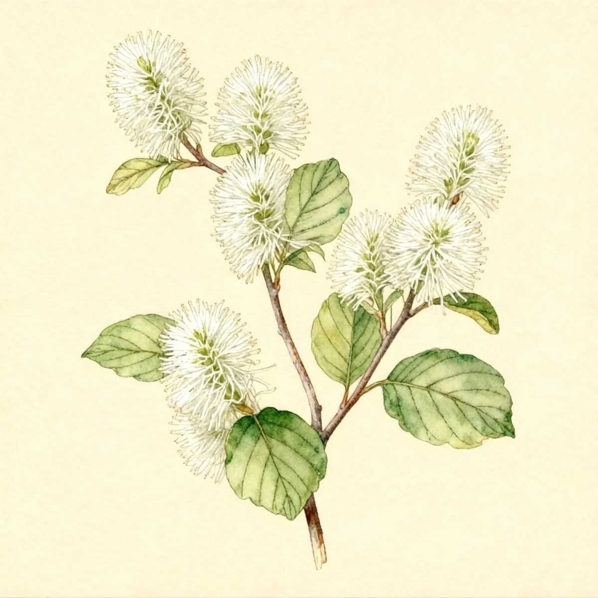 Dwarf fothergilla (Fothergilla gardenii)