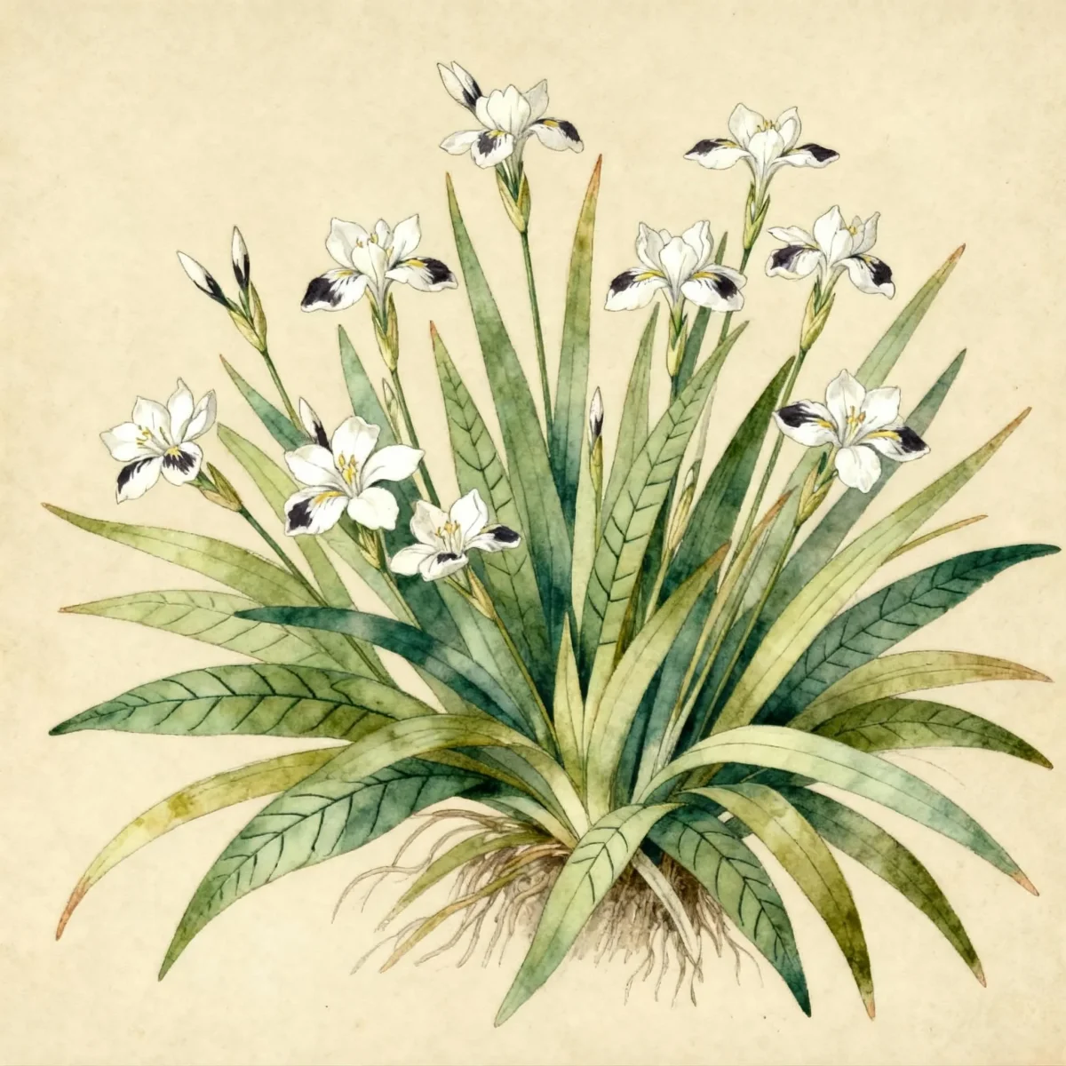 Butterfly flag (Dietes bicolor)