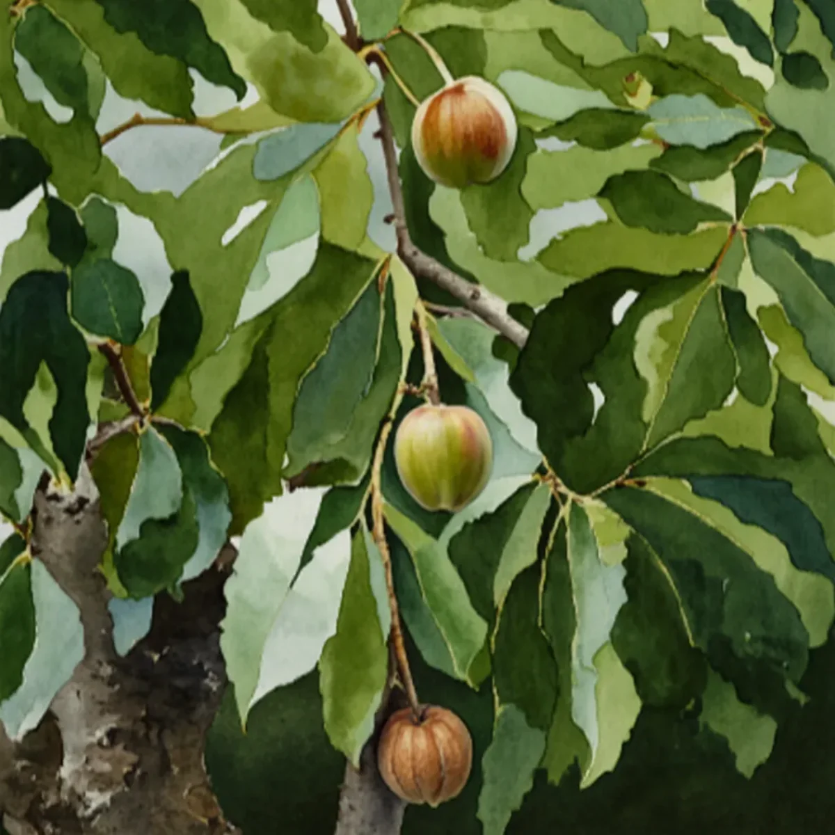 English walnut (Juglans regia)